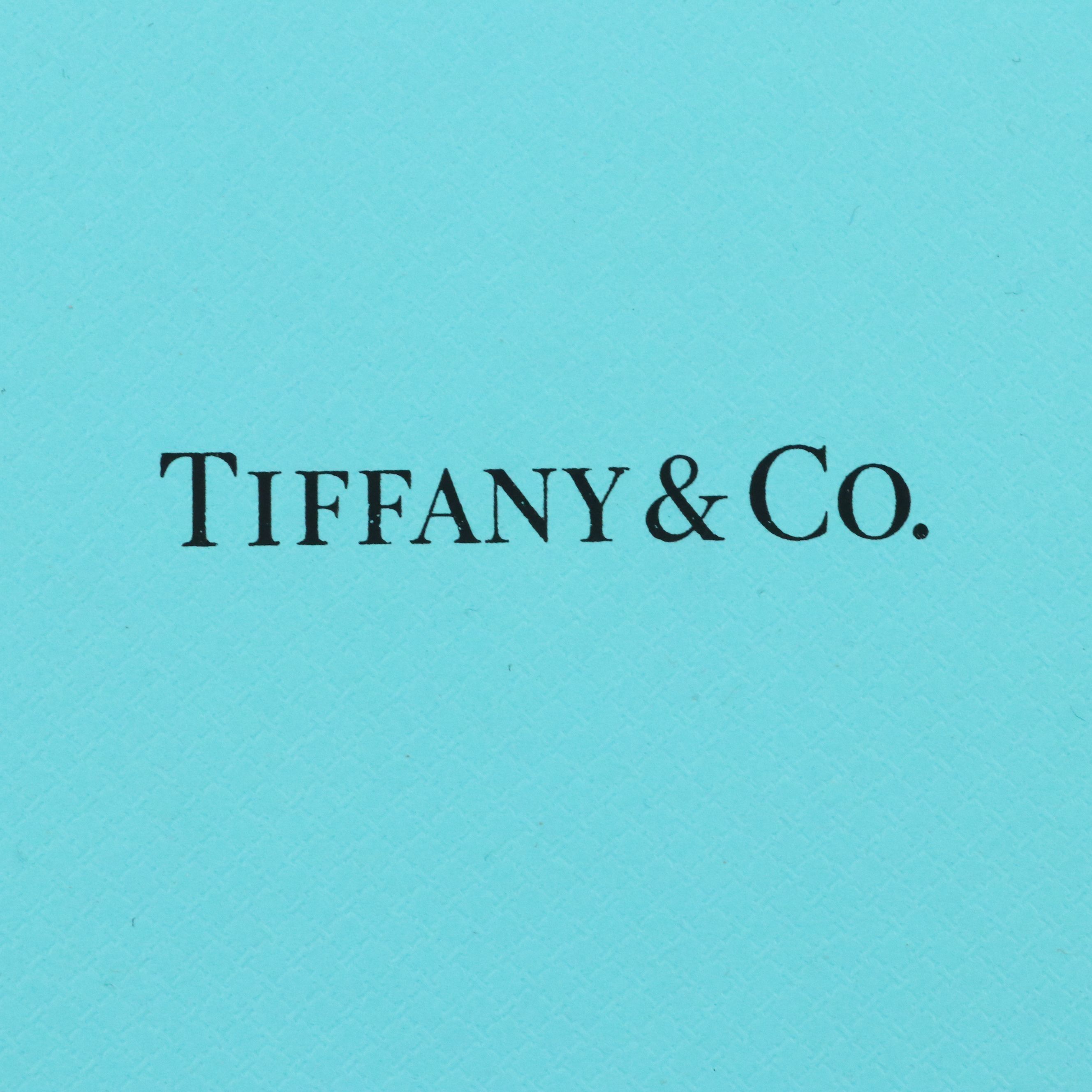 Tiffany & Co. Crystal Wine Glasses with Meito "Largo" China Serving Platter