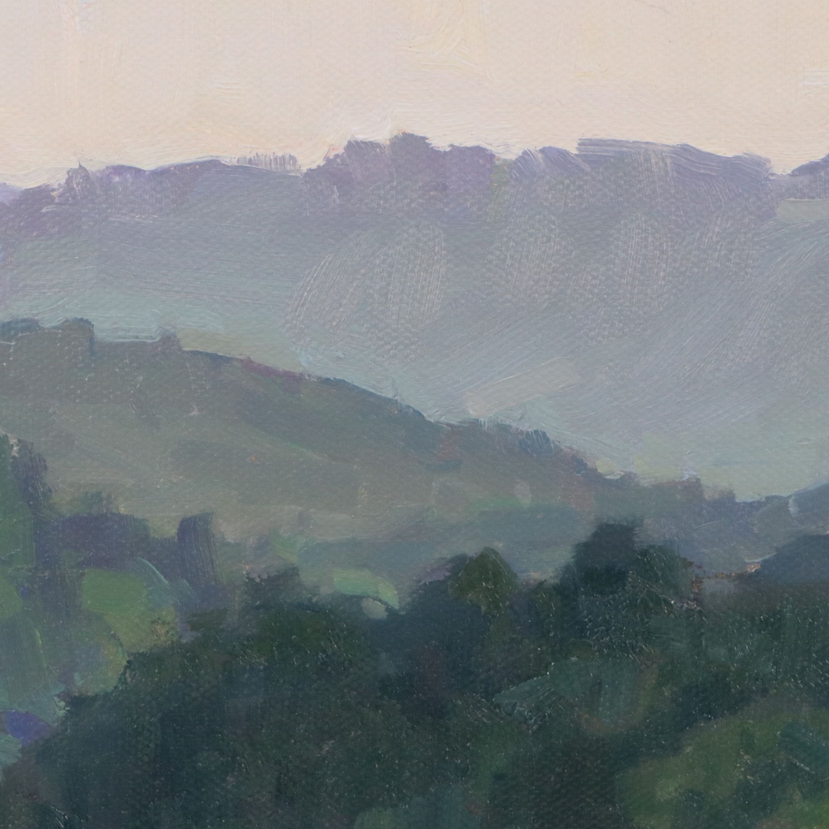 Chuck Marshall Forest Landscape Oil Painting, 21st Century