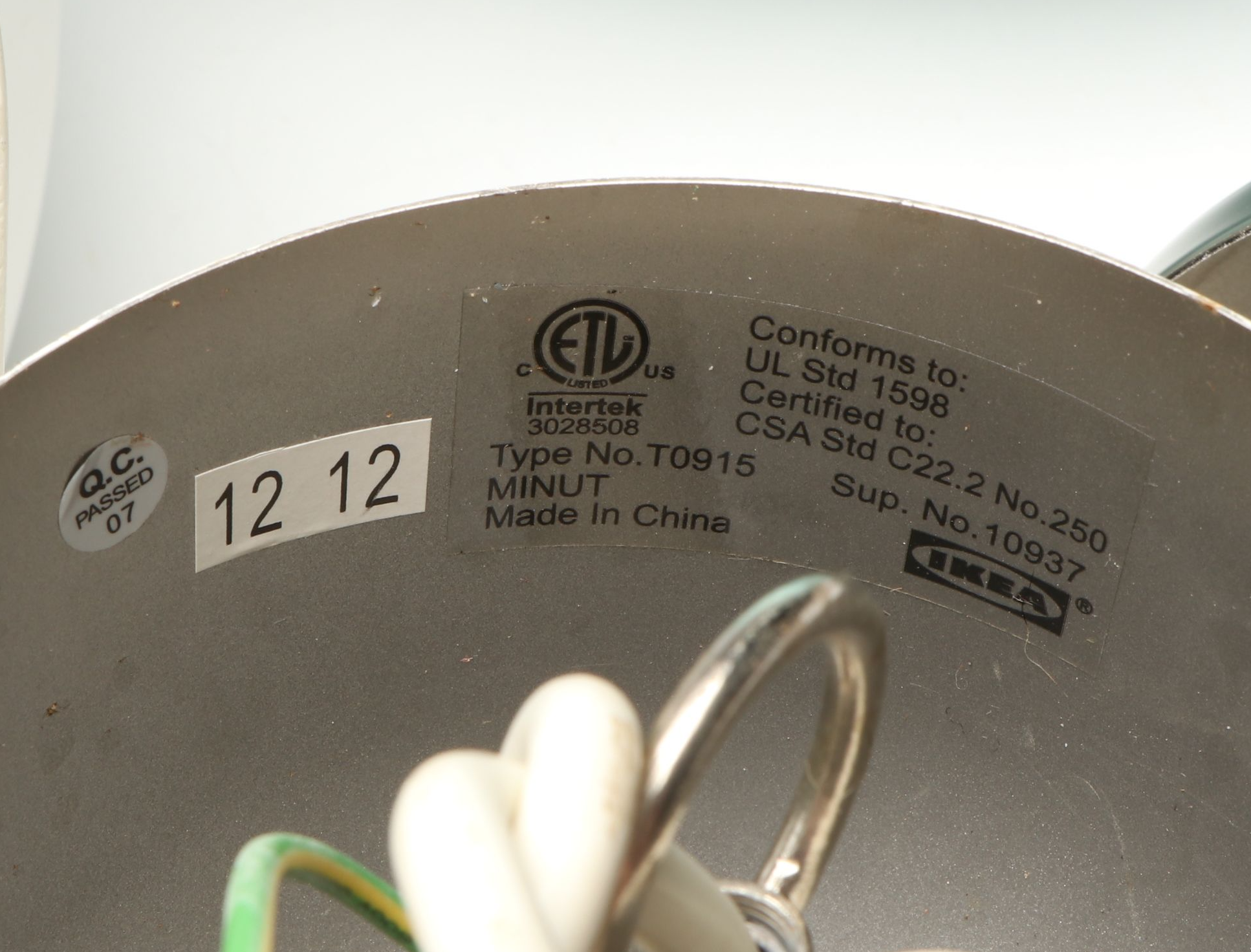 Mid Century Modern Style Saucer and Orb Pendant Lamps