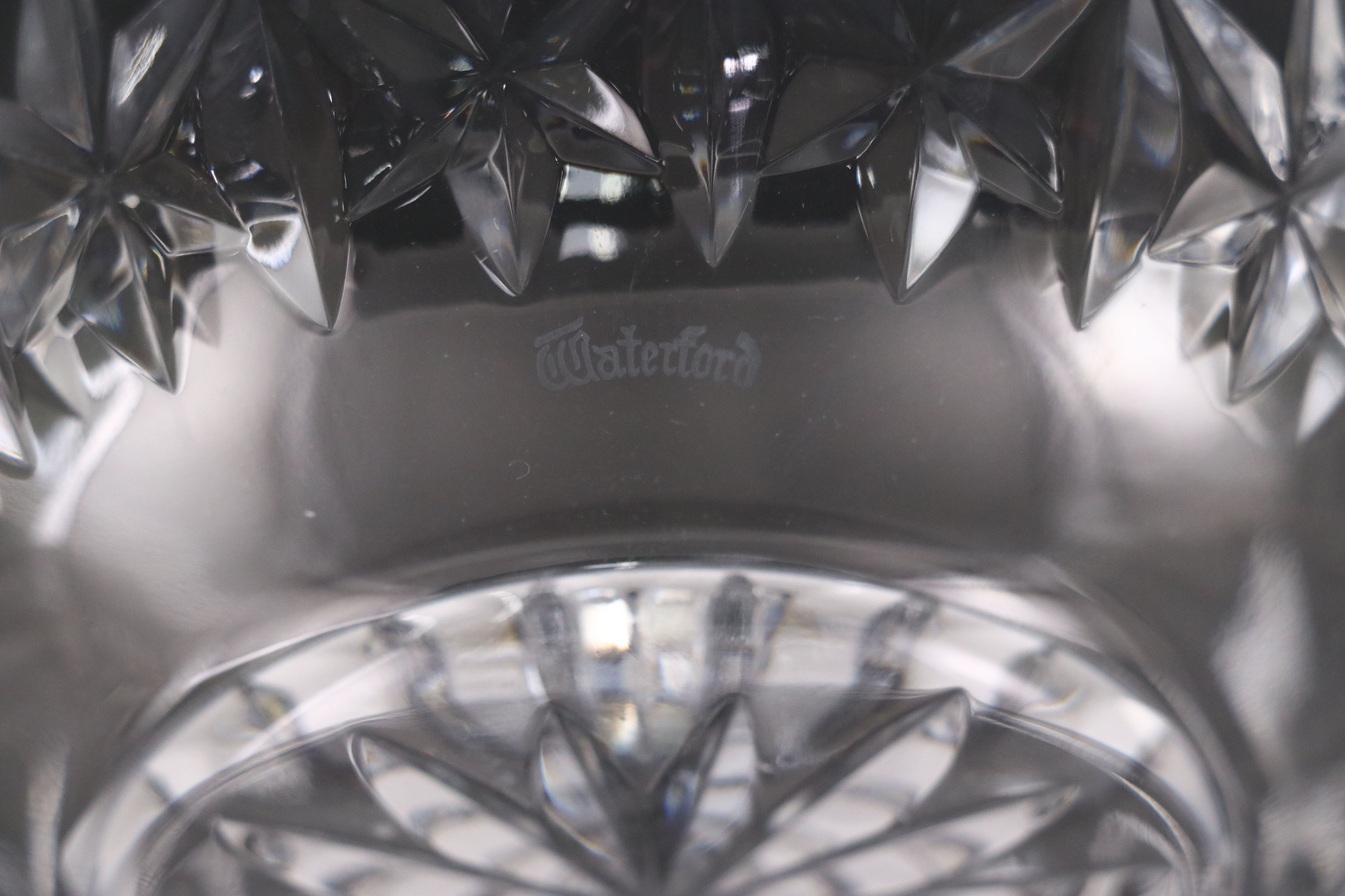 Waterford "Carlow" Bowl and Ring Holder, Mikasa Clock and More Crystal Décor