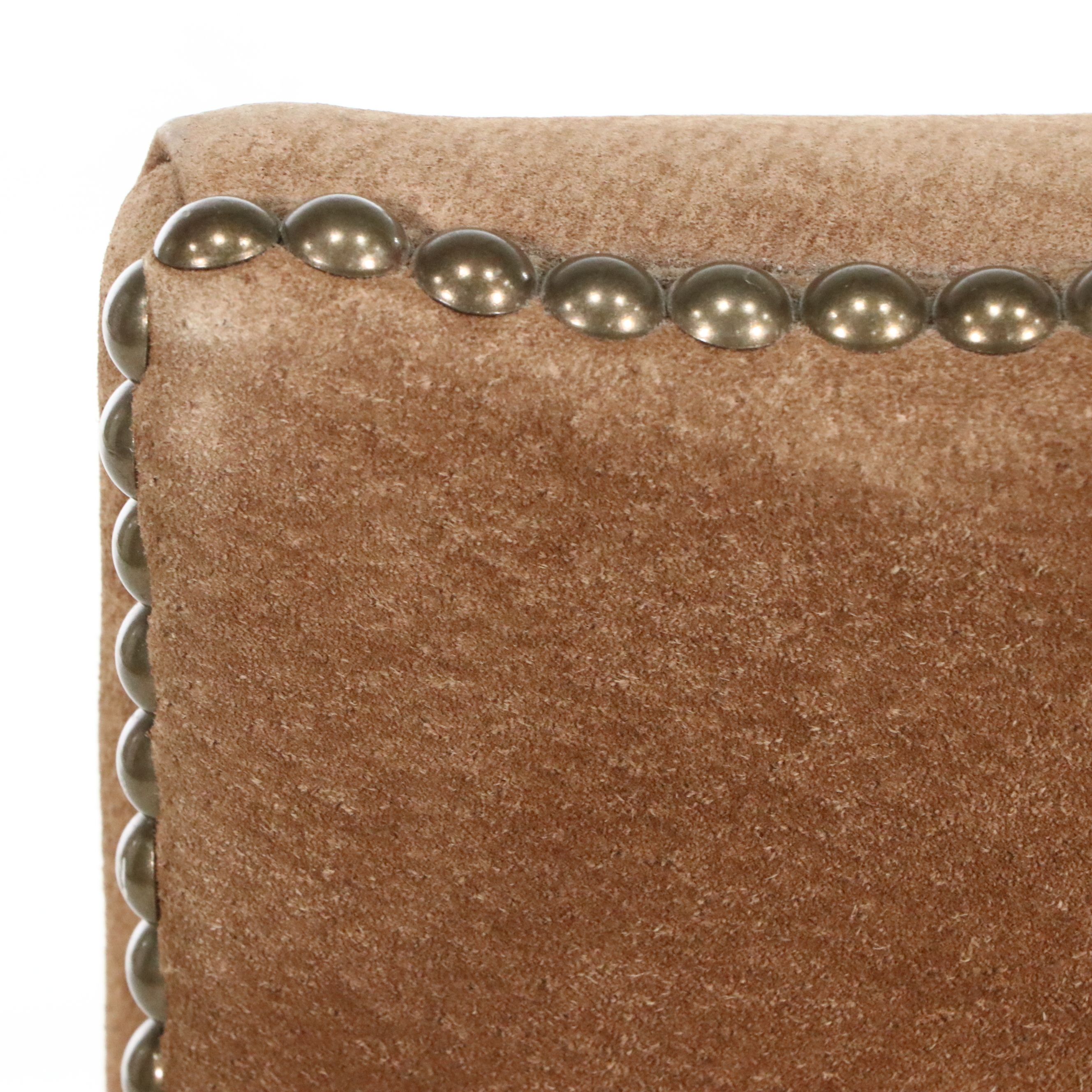 Chippendale Style Carved Mahogany Open Armchair, Late 20th Century