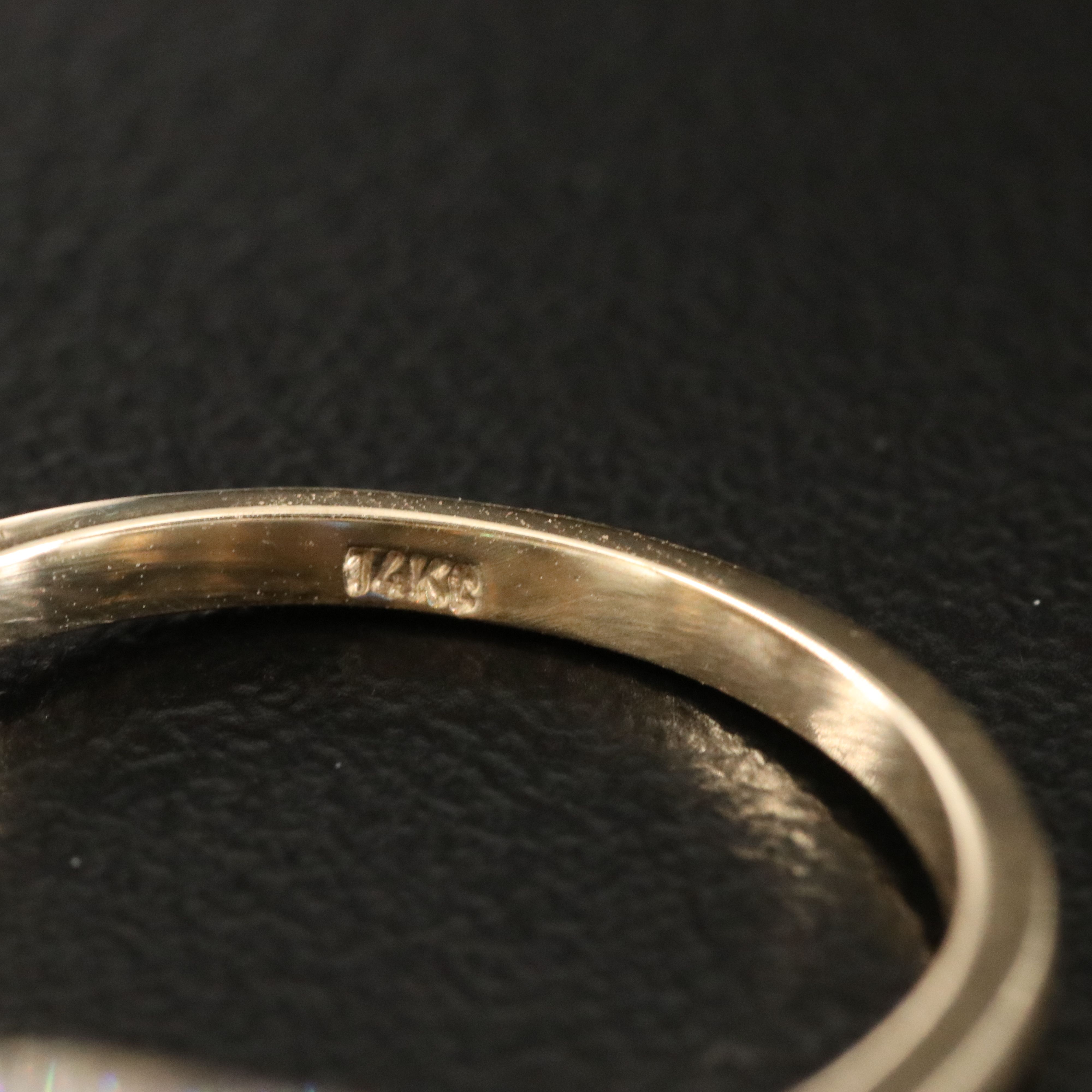 14K 7.20 CTW Lab Grown Diamond Ring with IGI Reports