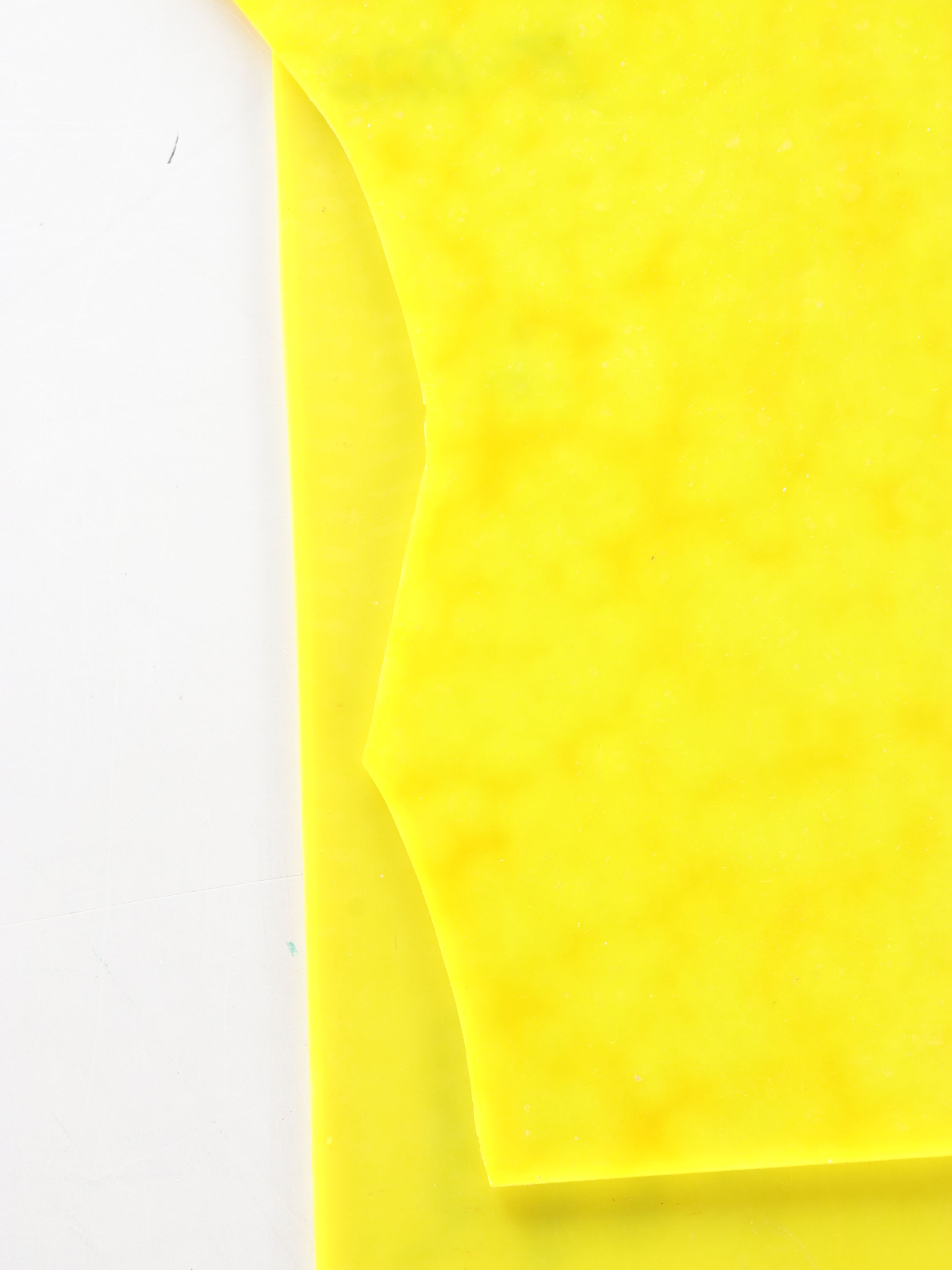 Textured and Flat Stained Glass Fragments