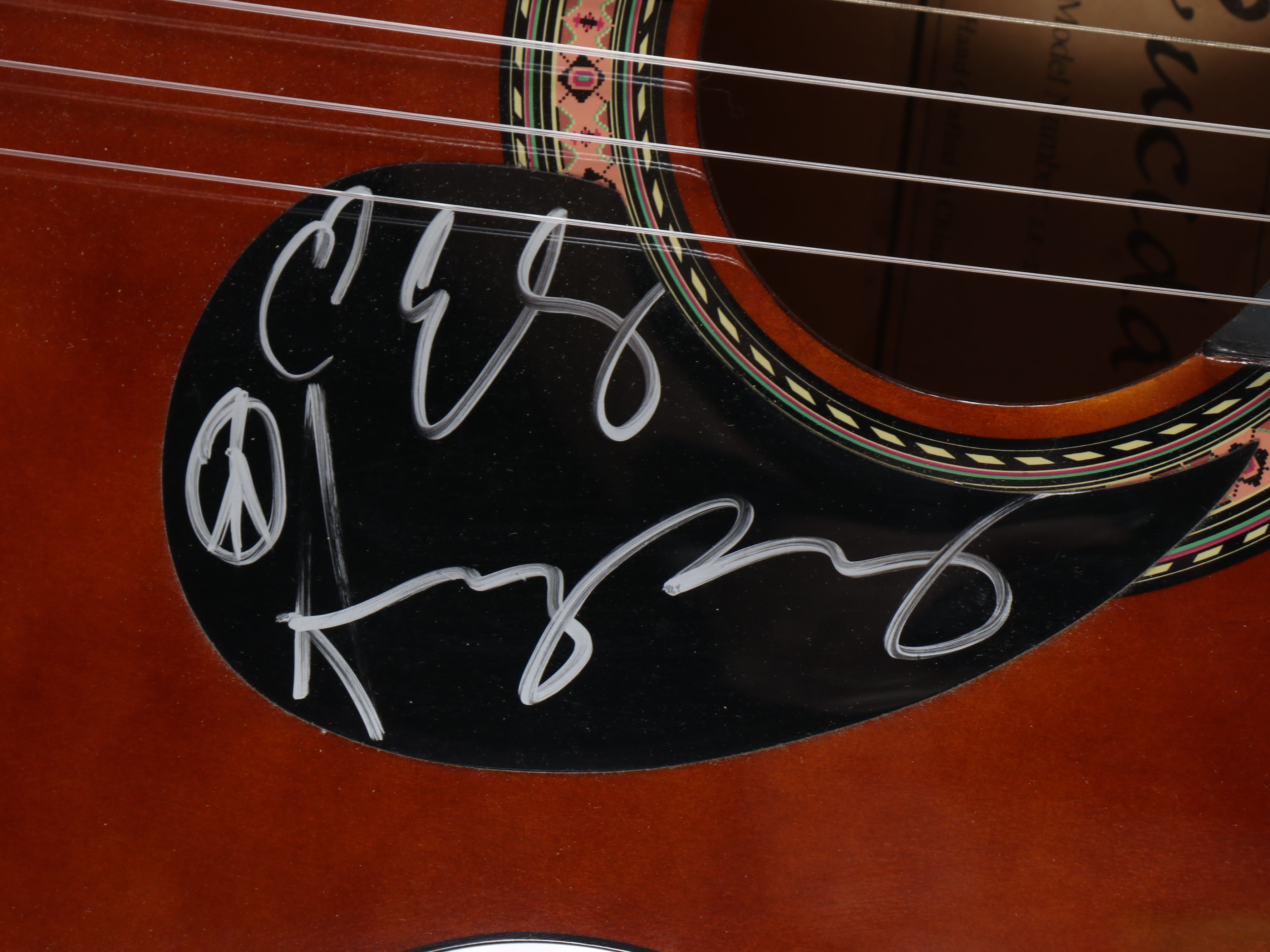 Indigo Girls Signed Lucida Model LK-2 Acoustic Guitar
