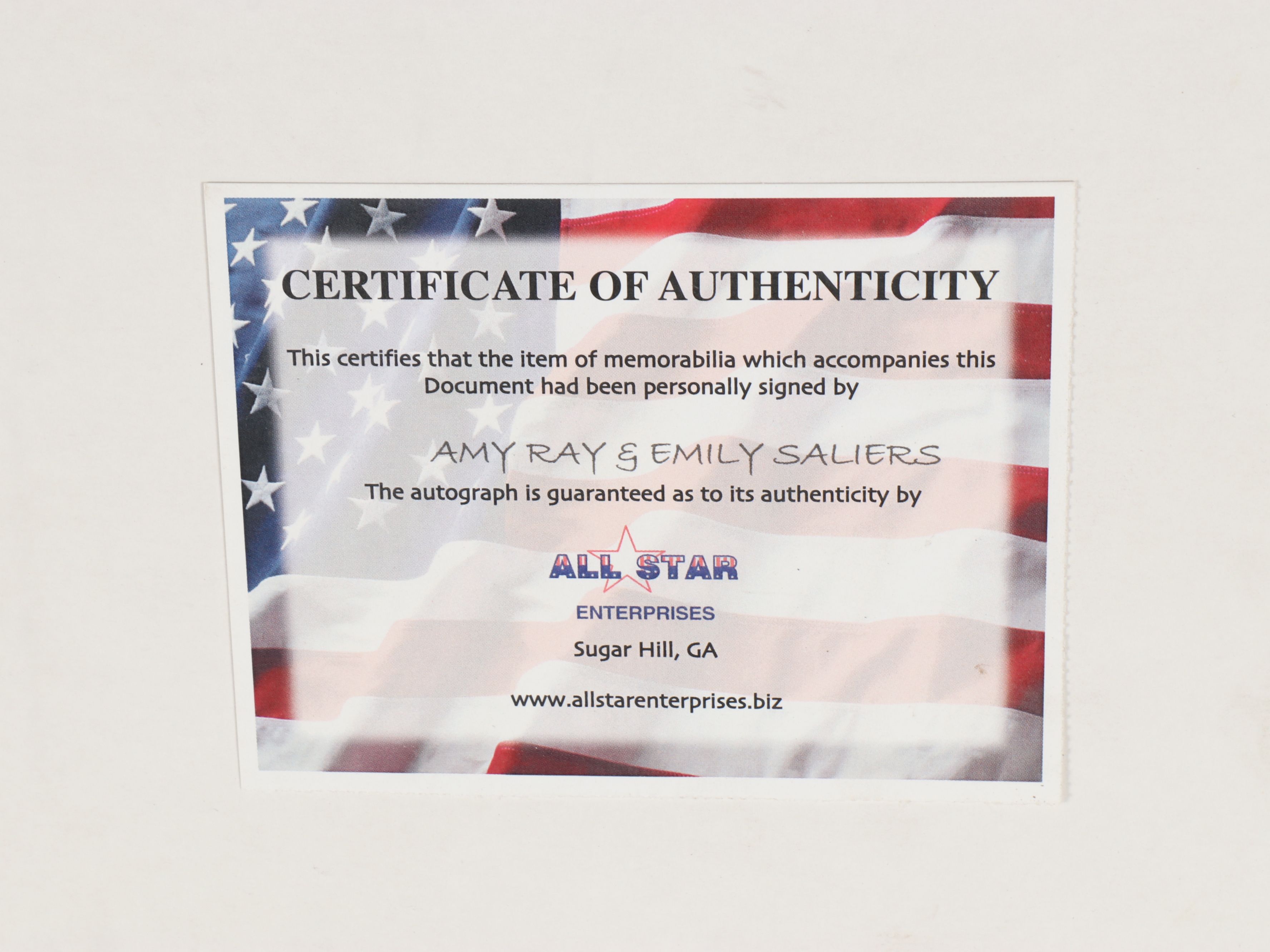 Indigo Girls Signed Lucida Model LK-2 Acoustic Guitar