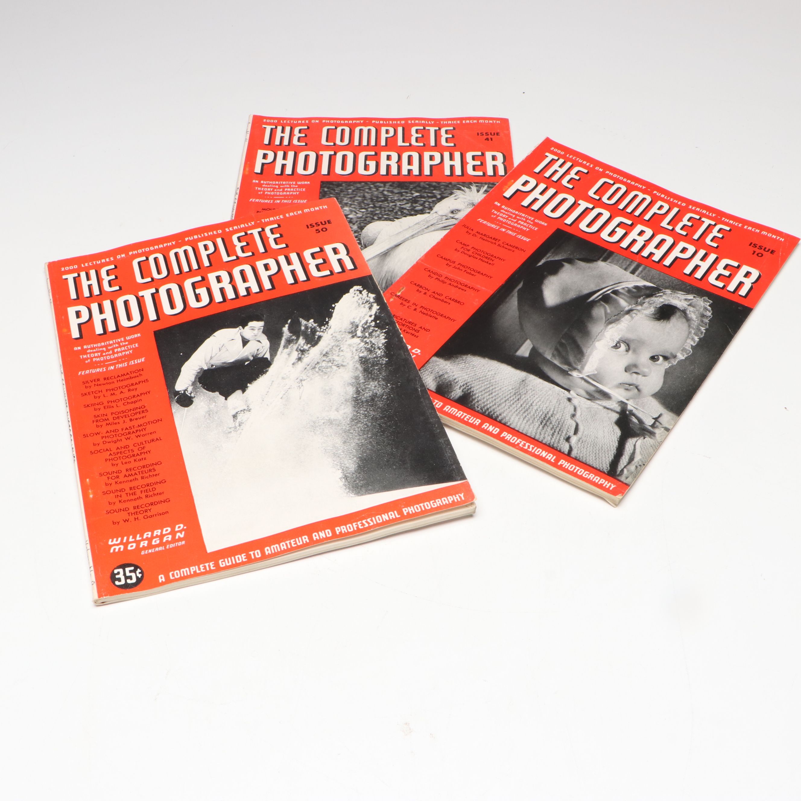 "The Complete Photographer" Magazine with Film and Digital Photography Books
