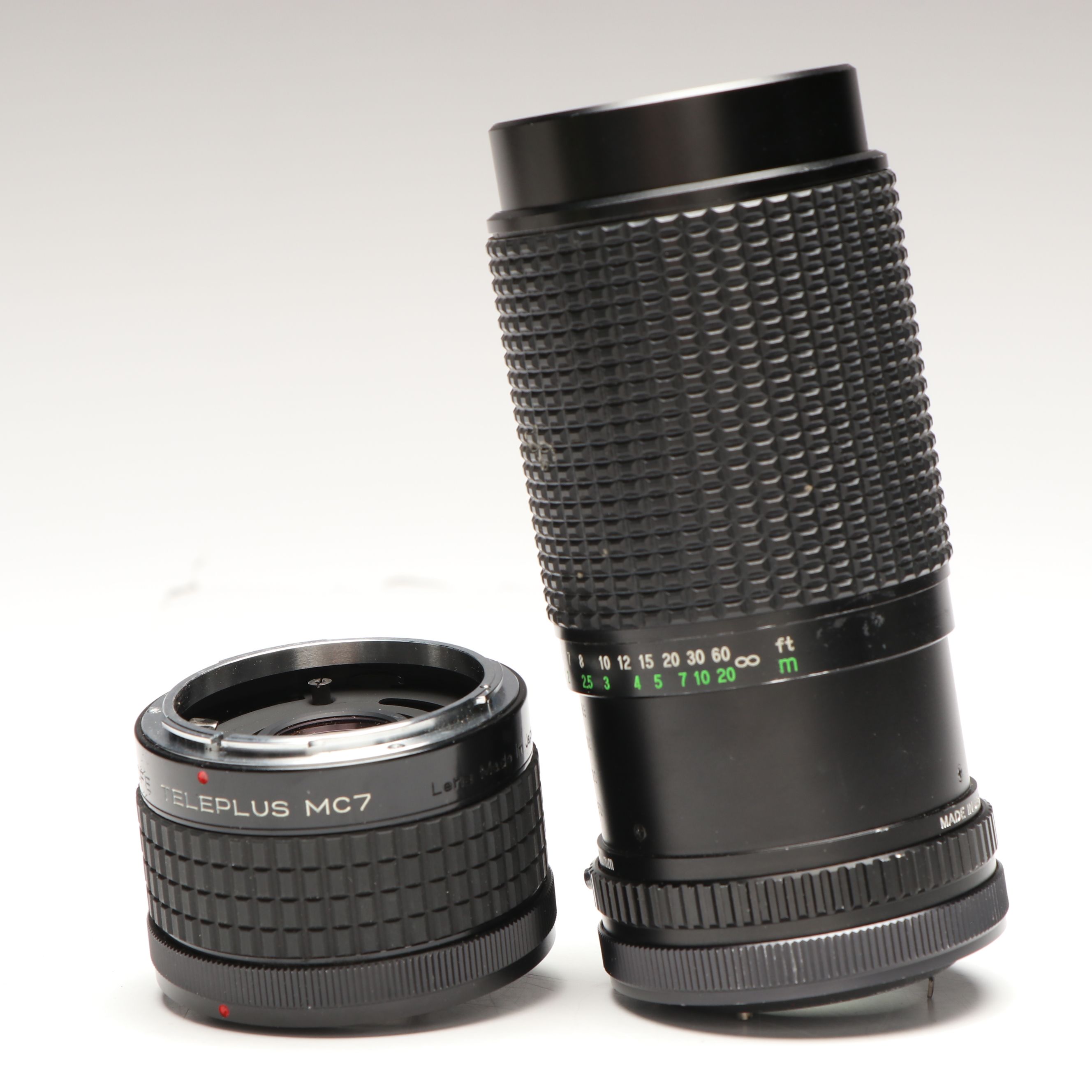 Canon A-1, AT-1 and QL 25mm Film Cameras with Camera Lens