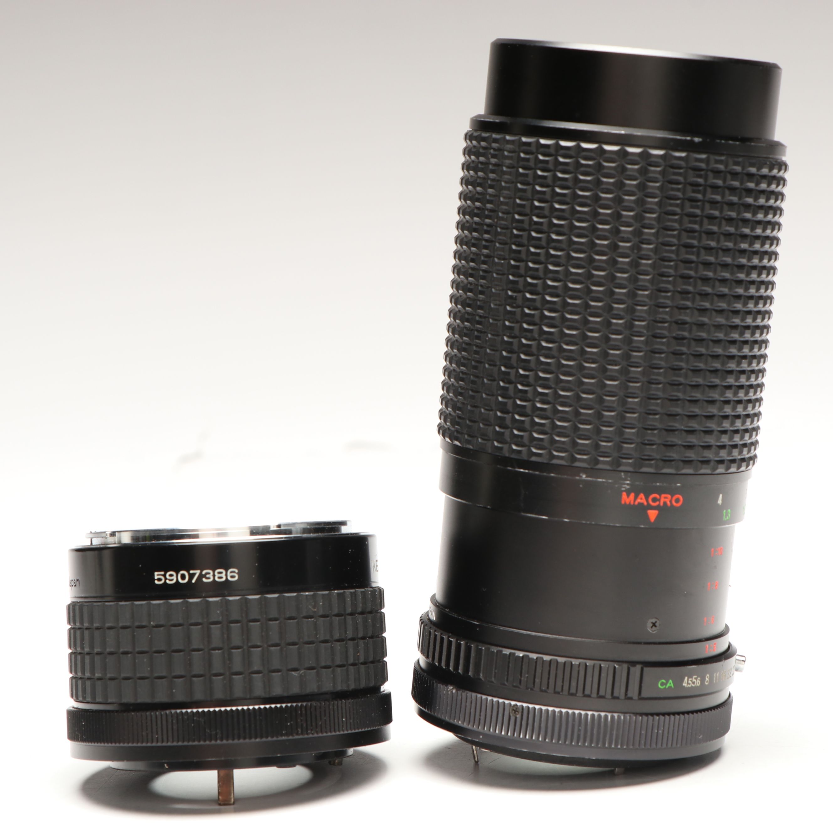 Canon A-1, AT-1 and QL 25mm Film Cameras with Camera Lens