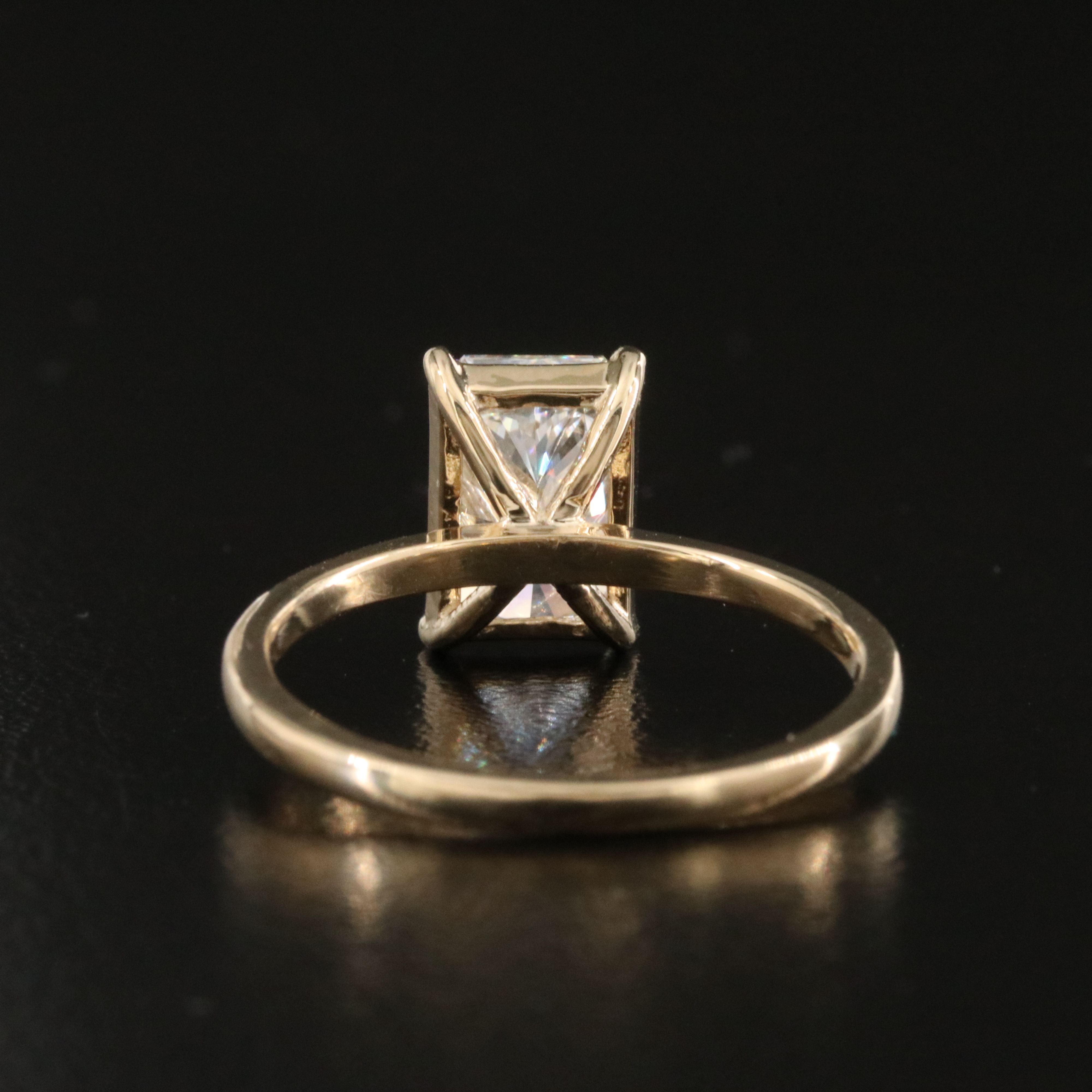 14K 2.04 CT Lab Grown Diamond Ring with IGI Report