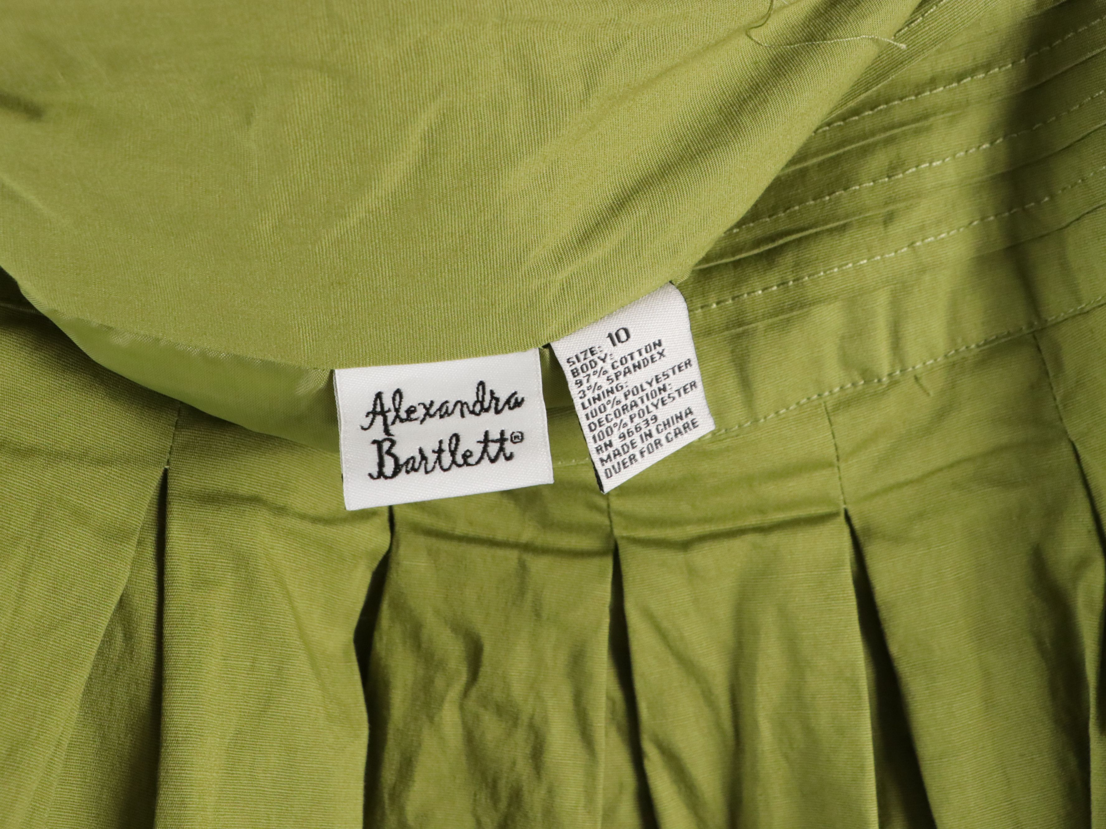 Josephine Chaus Silk Shantung Pant Set with Alexandra Bartlett Cotton Skirts