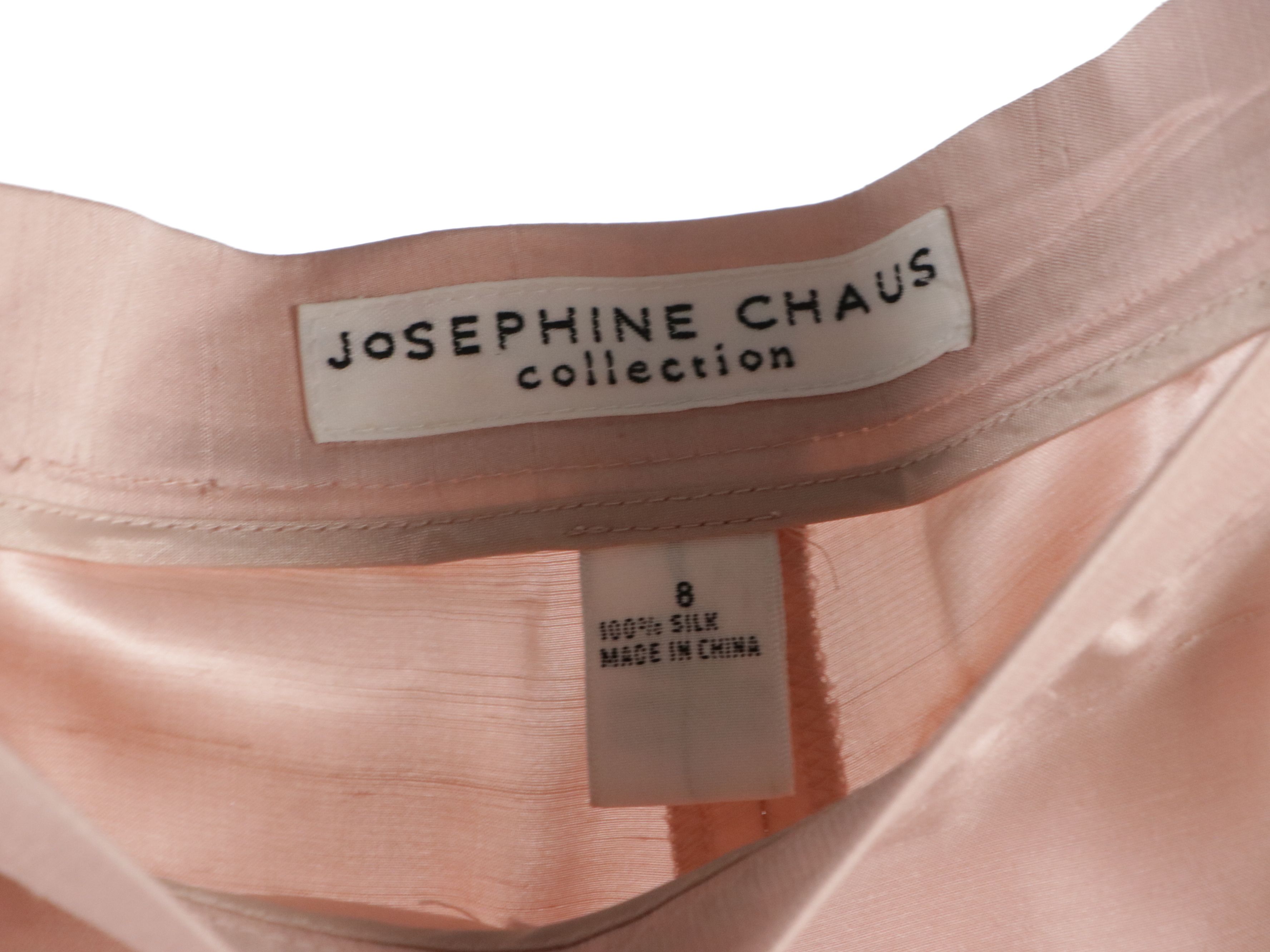 Josephine Chaus Silk Shantung Pant Set with Alexandra Bartlett Cotton Skirts