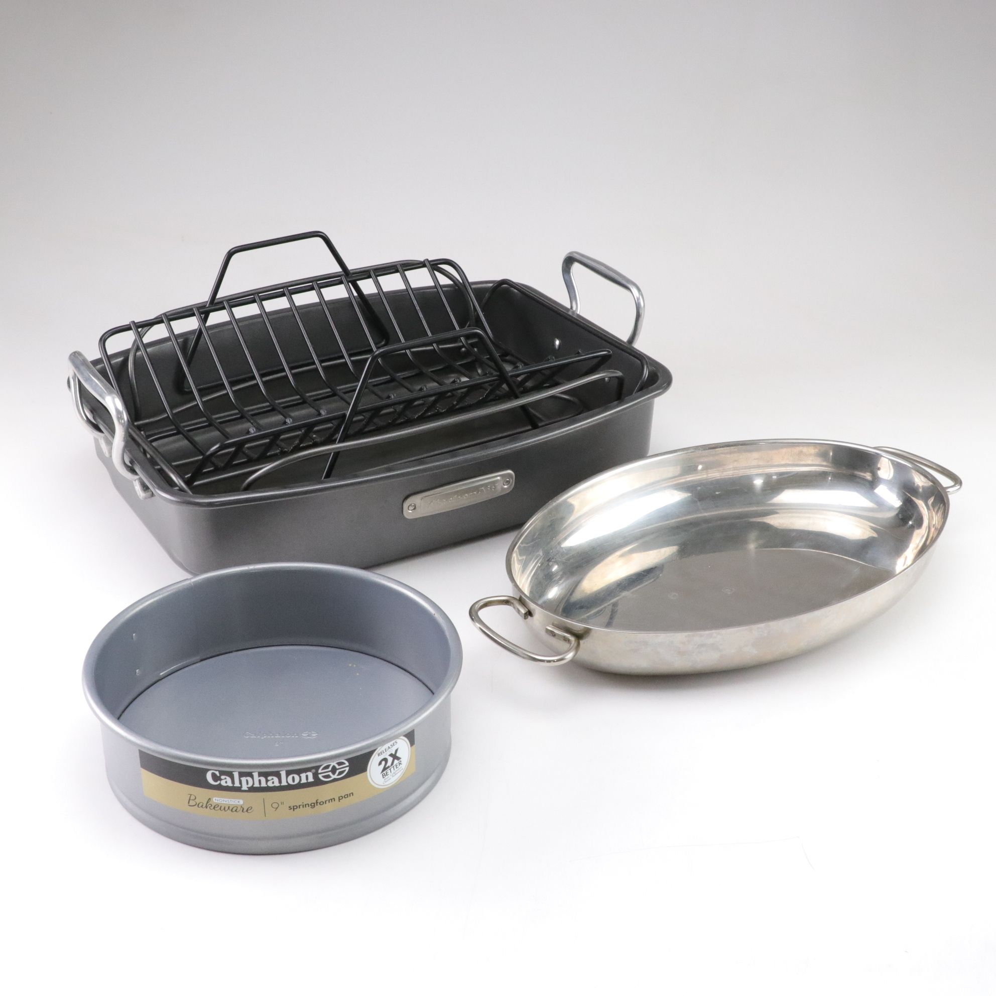 KitchenAid Roasting Pan with Rack Set and More