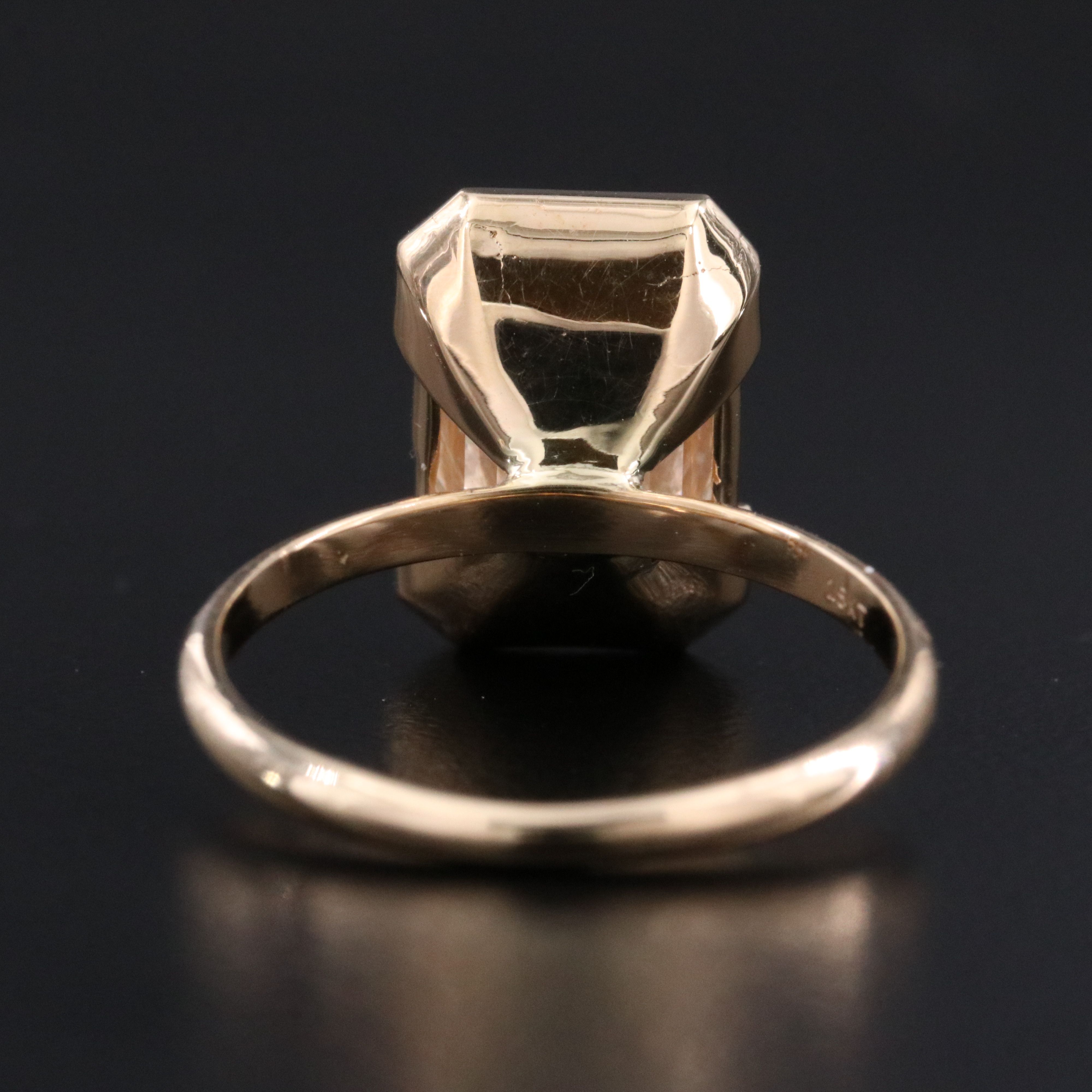 18K 4.95 CT Lab Grown Diamond Solitaire Ring with IGI Report