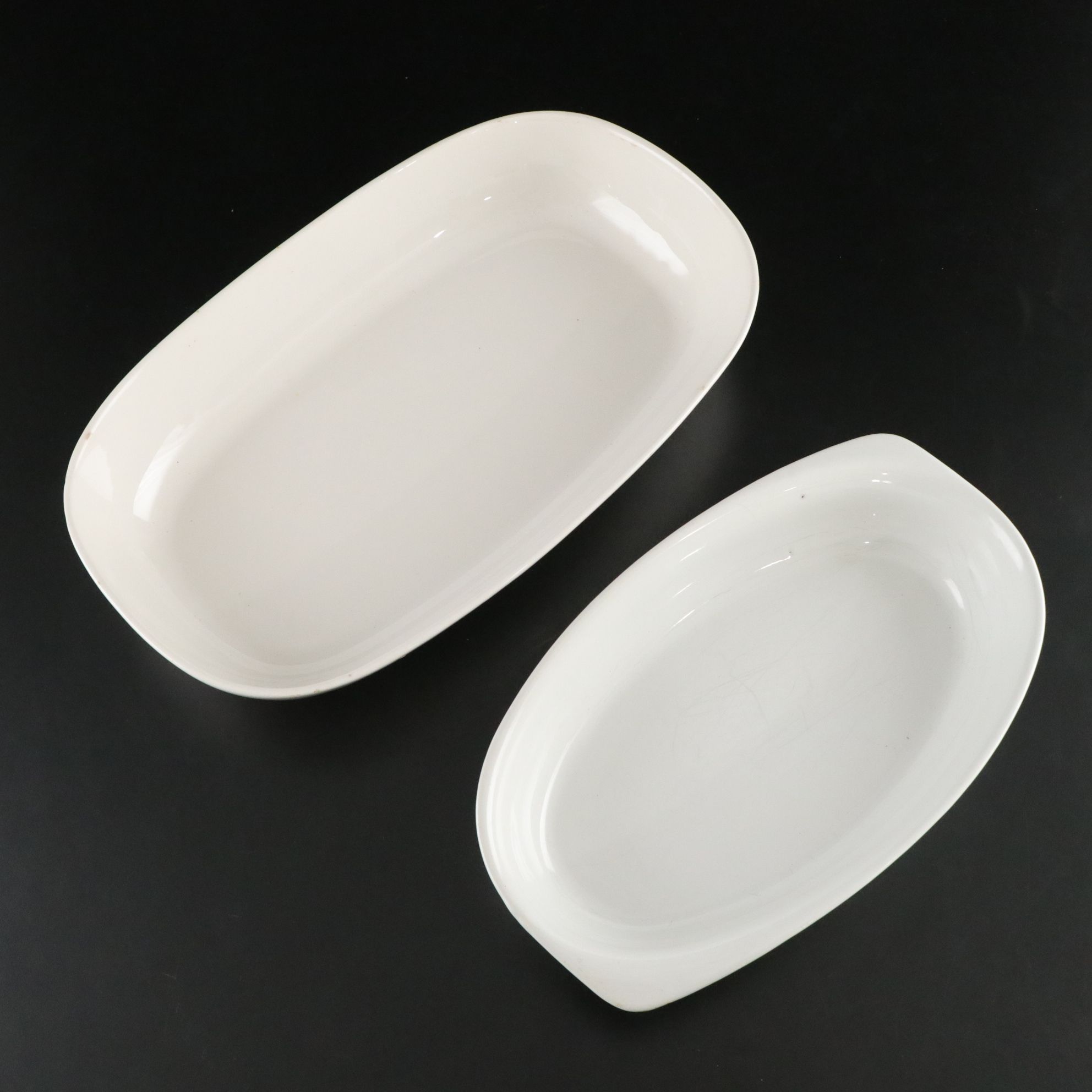 Ironstone Tureen with Underplate and Serving Bowls