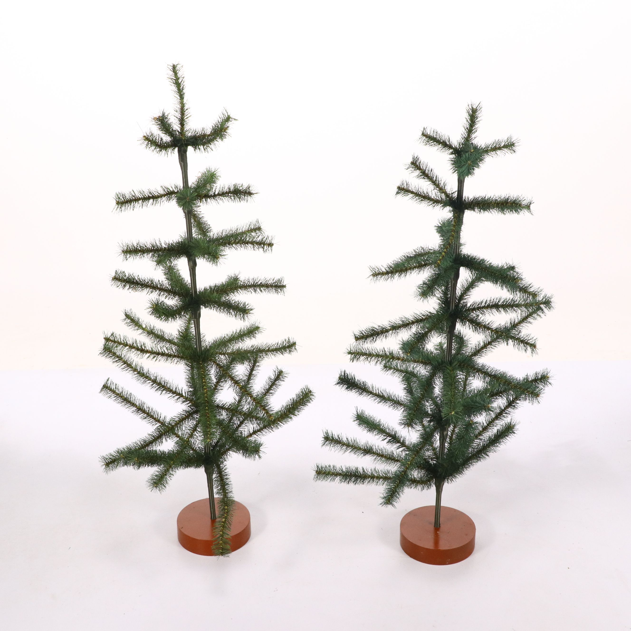 Rustic Hand-Painted Snowman on Wood Ironing Board with Hat Rack and Trees