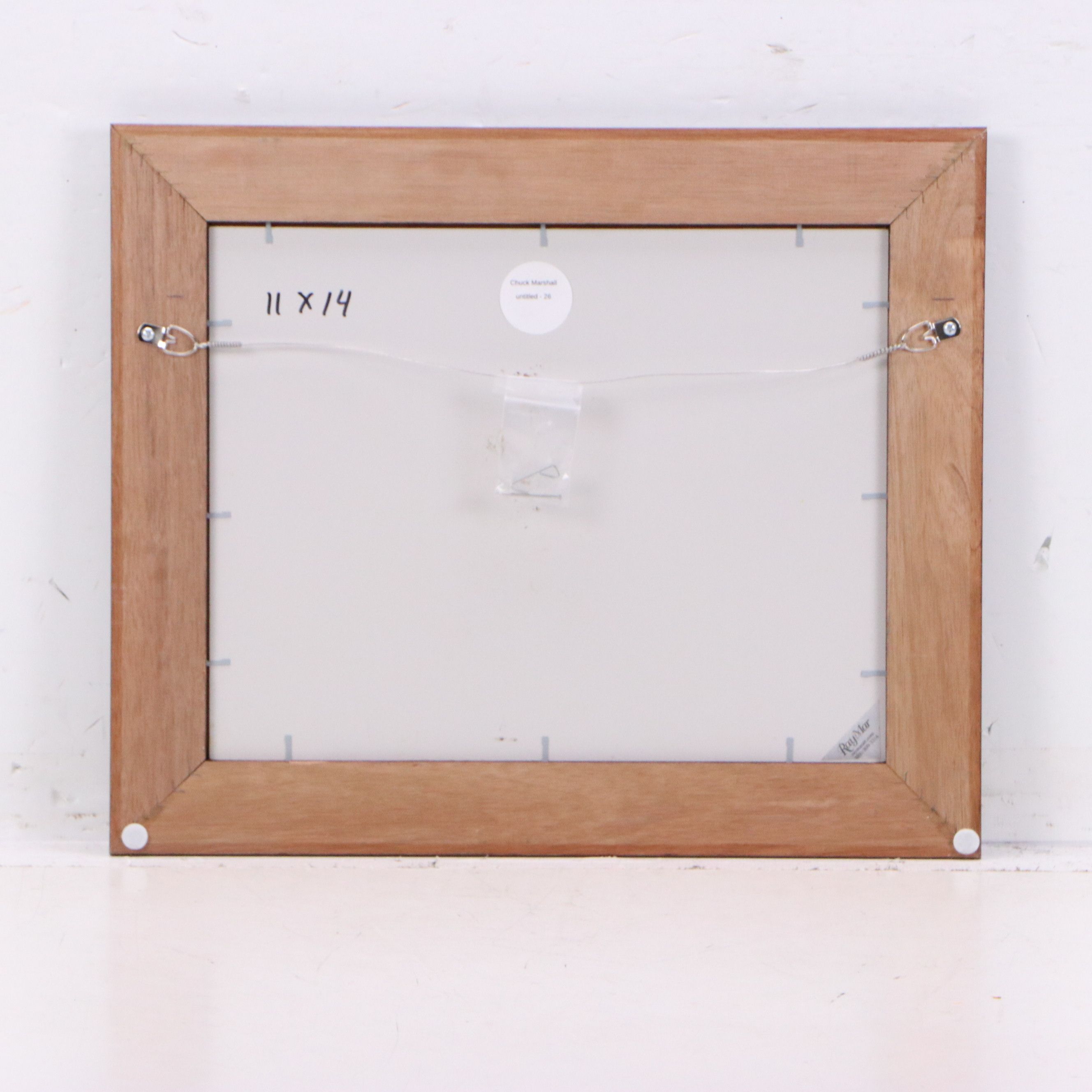 Chuck Marshall River Landscape Oil Painting, 2018