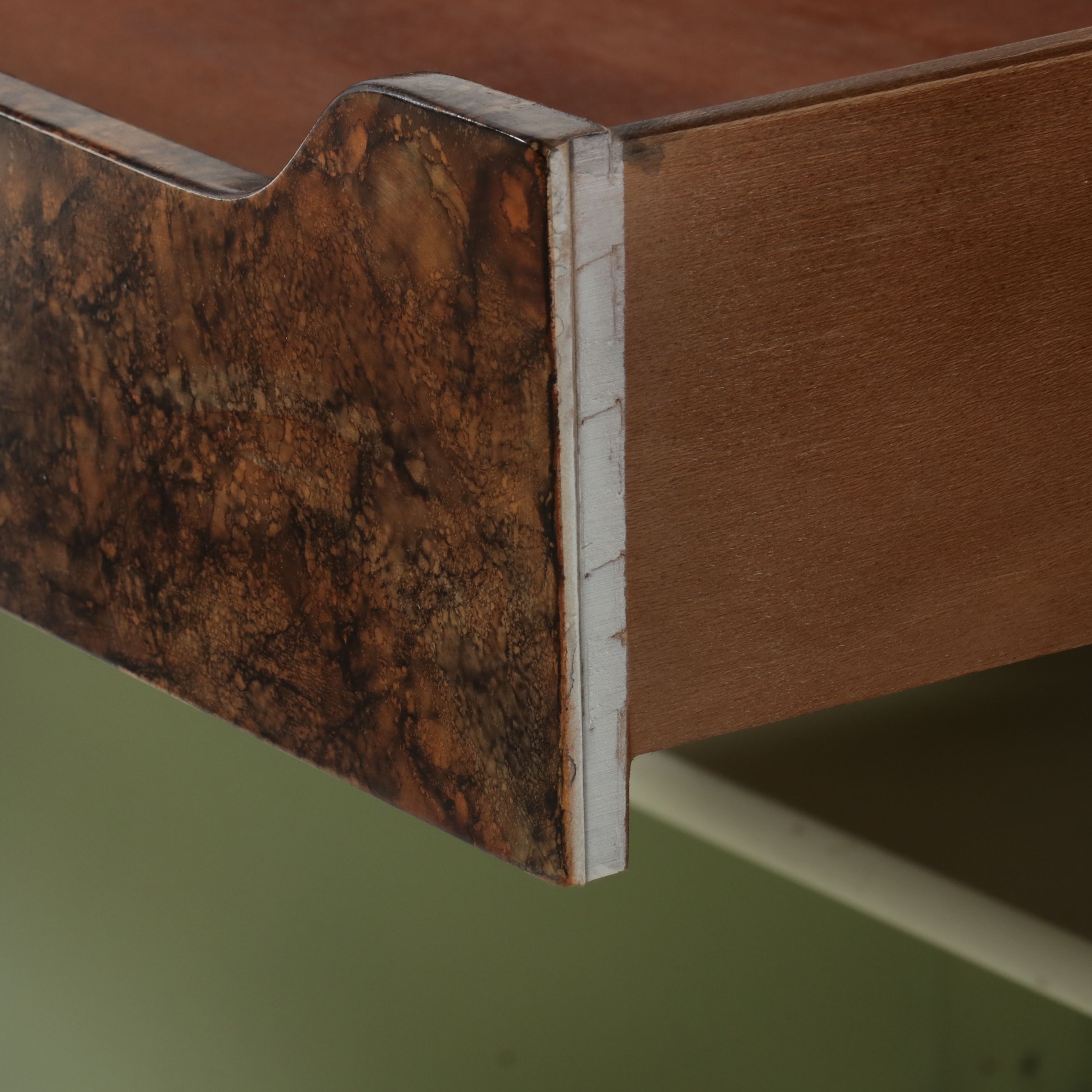 Gabberts Chinoiserie Faux Tortoiseshell Cabinet, Late 20th Century