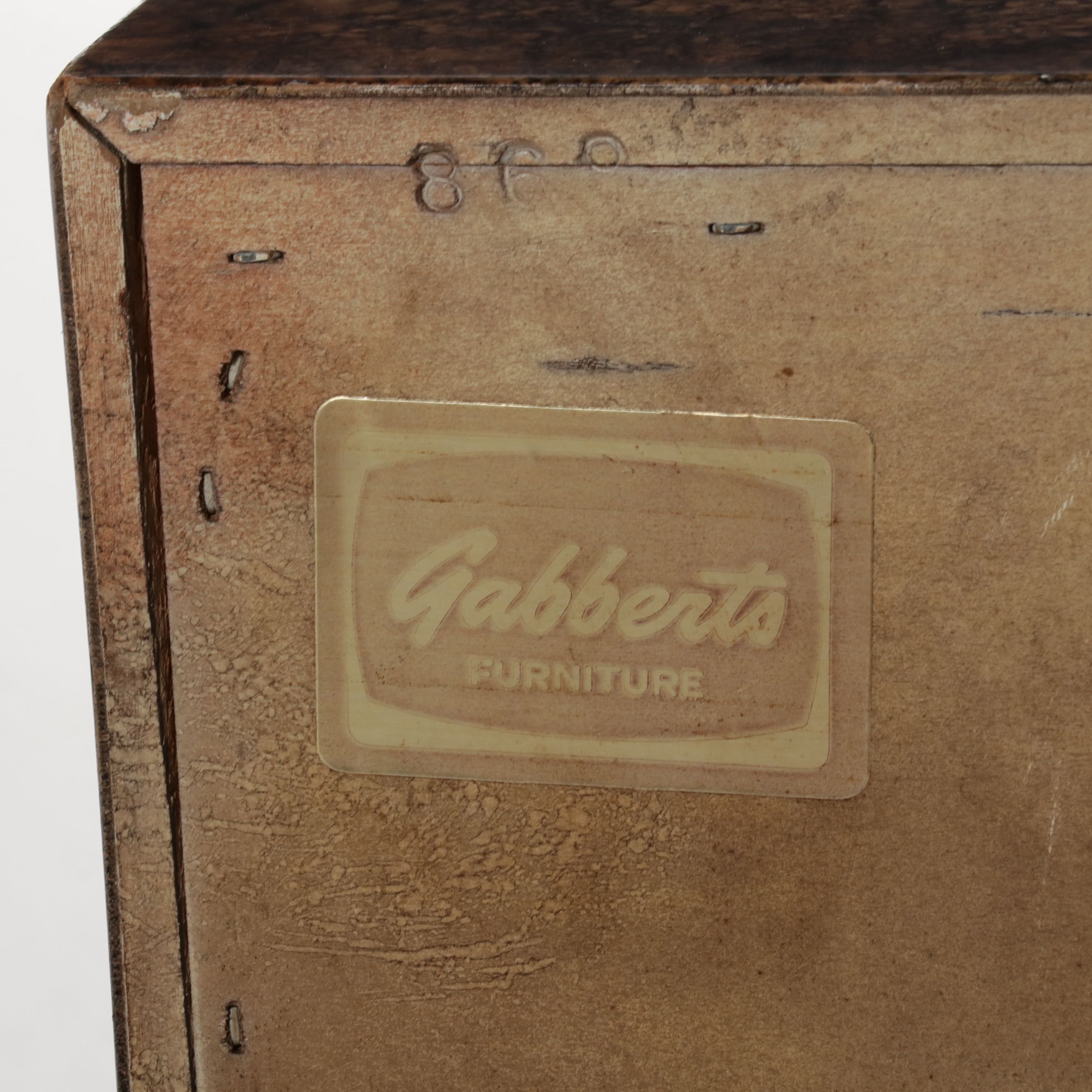 Gabberts Chinoiserie Faux Tortoiseshell Cabinet, Late 20th Century