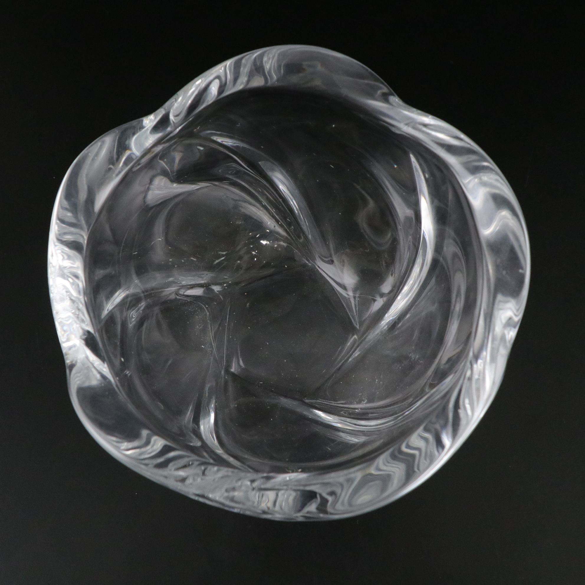 Royal Copenhagen "Galaxy" Crystal Bowl with Vases, Tray and More