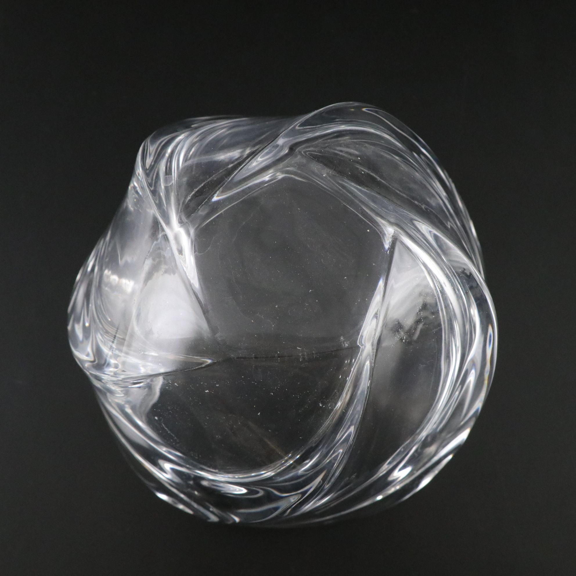 Royal Copenhagen "Galaxy" Crystal Bowl with Vases, Tray and More