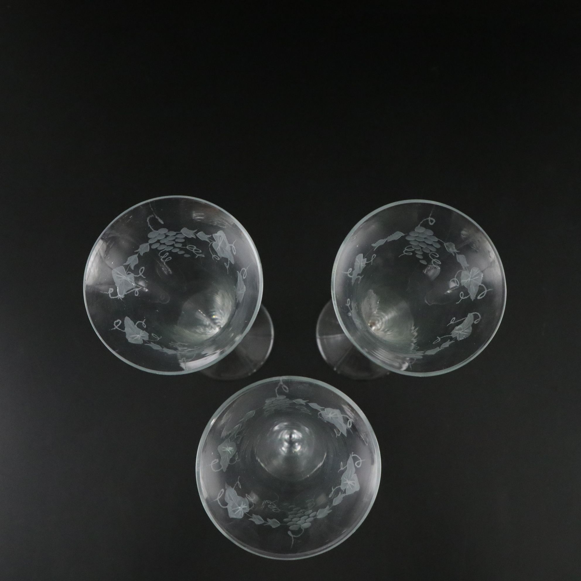 Royal Copenhagen "Galaxy" Crystal Bowl with Vases, Tray and More