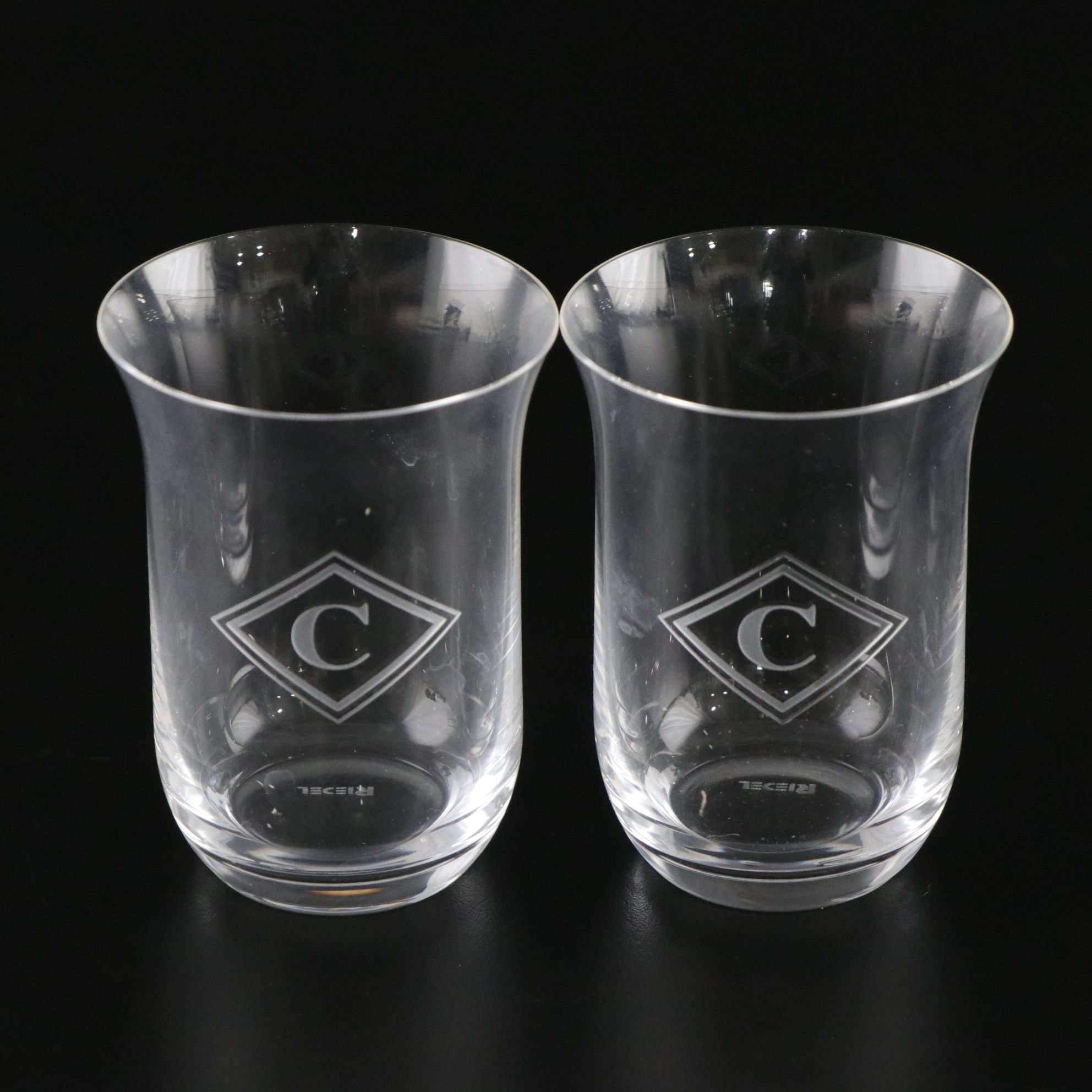 Royal Copenhagen "Galaxy" Crystal Bowl with Vases, Tray and More