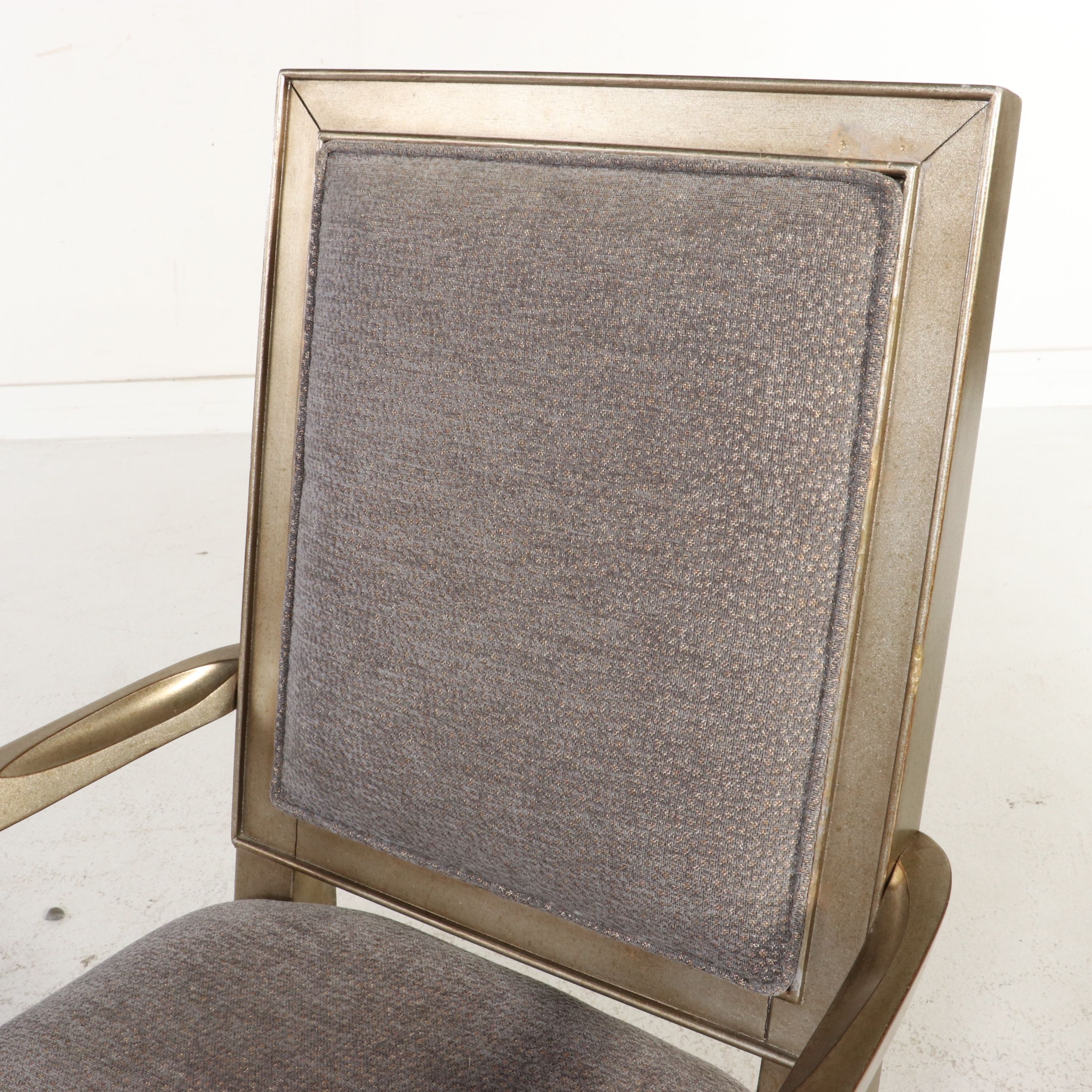 Set of Six Contemporary Neoclassical Style Dining Chairs