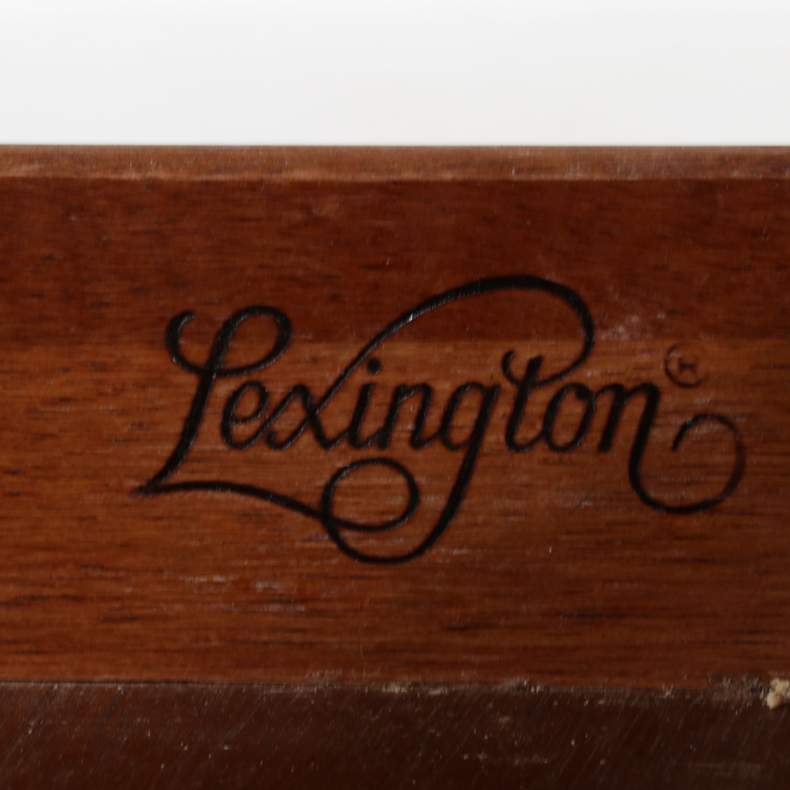 Pair of Lexington Furniture "Vestiges" Commode Nightstands, Late 20th Century