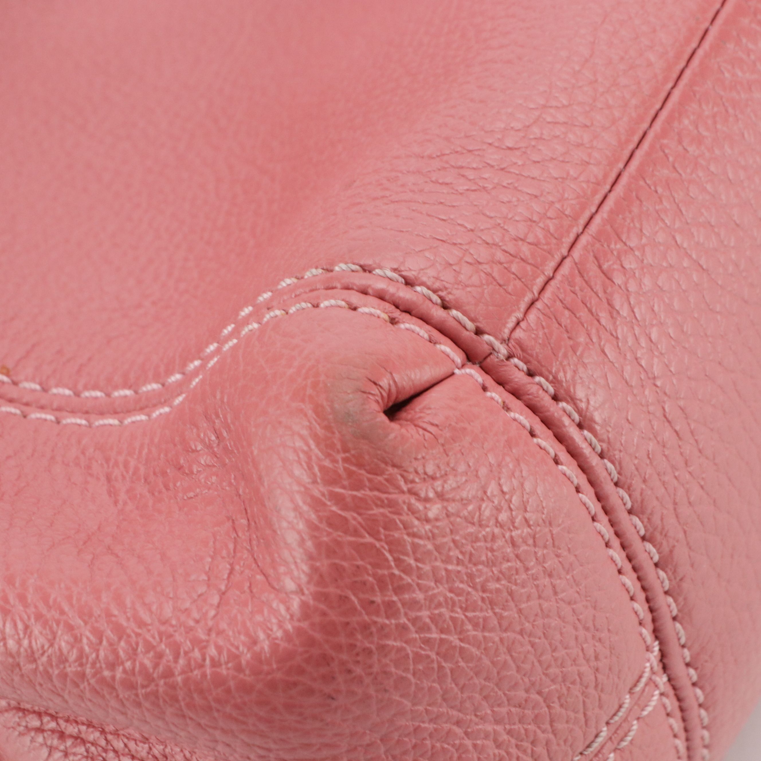 Coach Lexy Shoulder Bag in Blush Pink Pebble Grained Leather