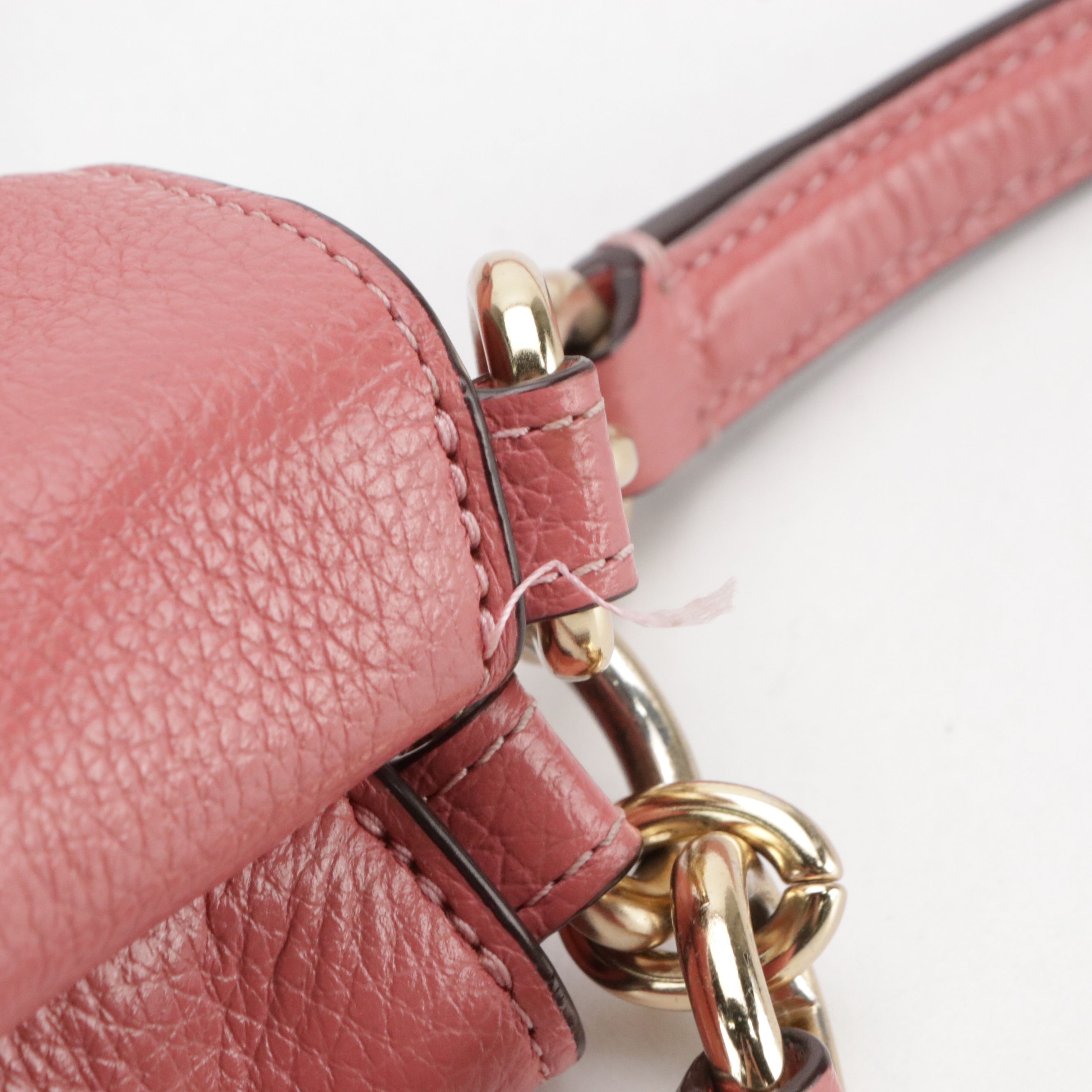 Coach Lexy Shoulder Bag in Blush Pink Pebble Grained Leather