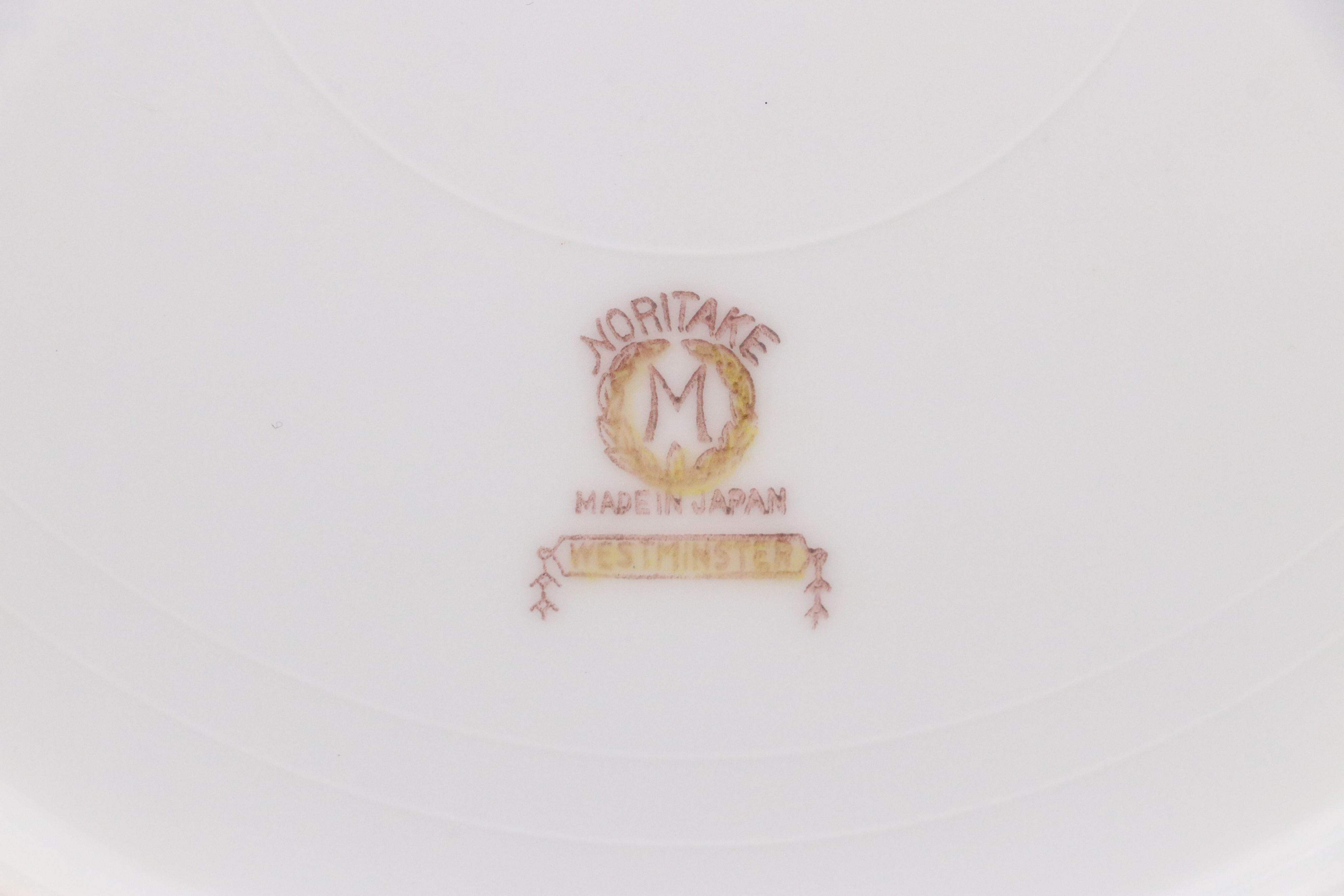 Noritake "Westminster" Japanese Porcelain Dinnerware, Mid to Late 20th Century