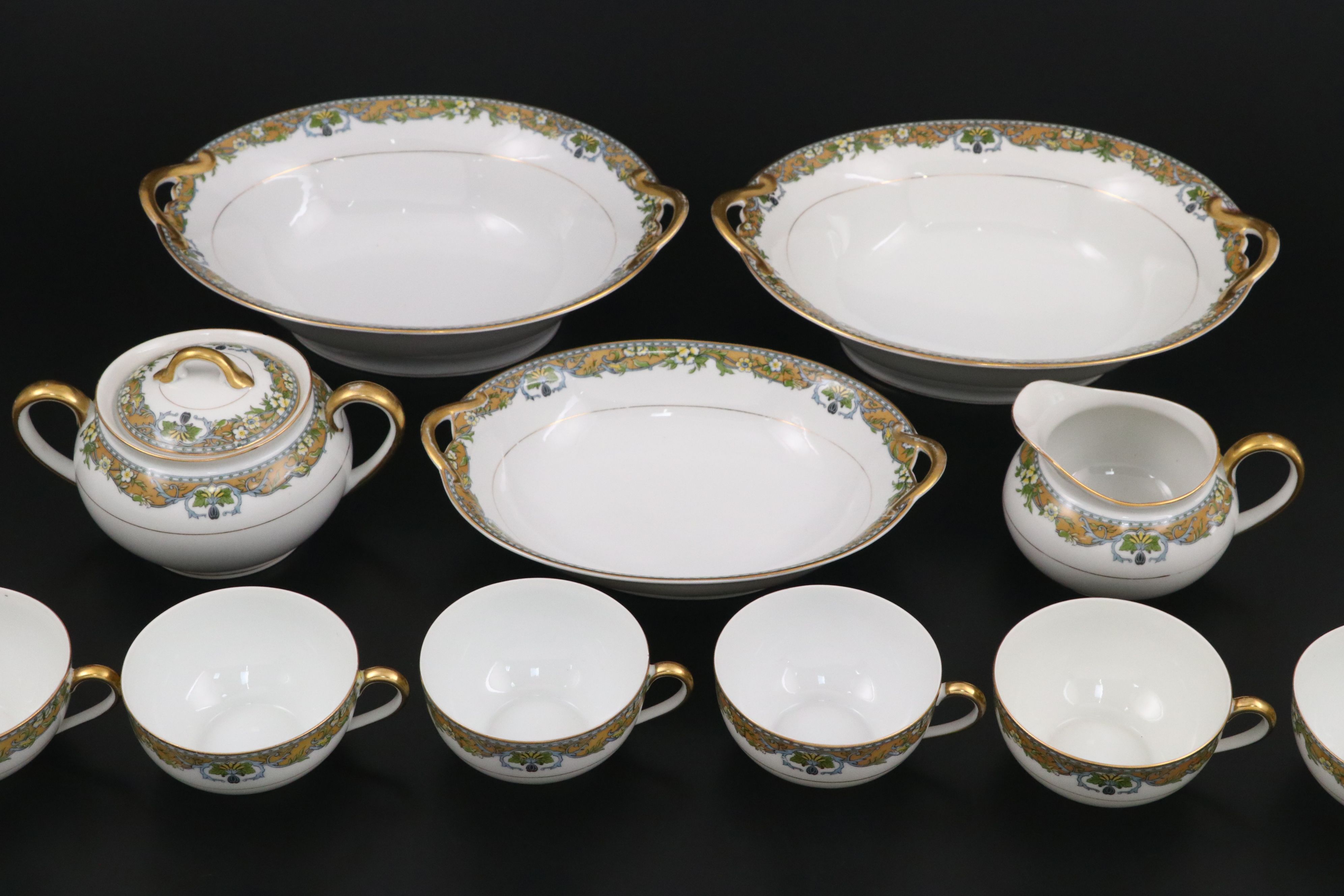 Noritake "Westminster" Japanese Porcelain Dinnerware, Mid to Late 20th Century