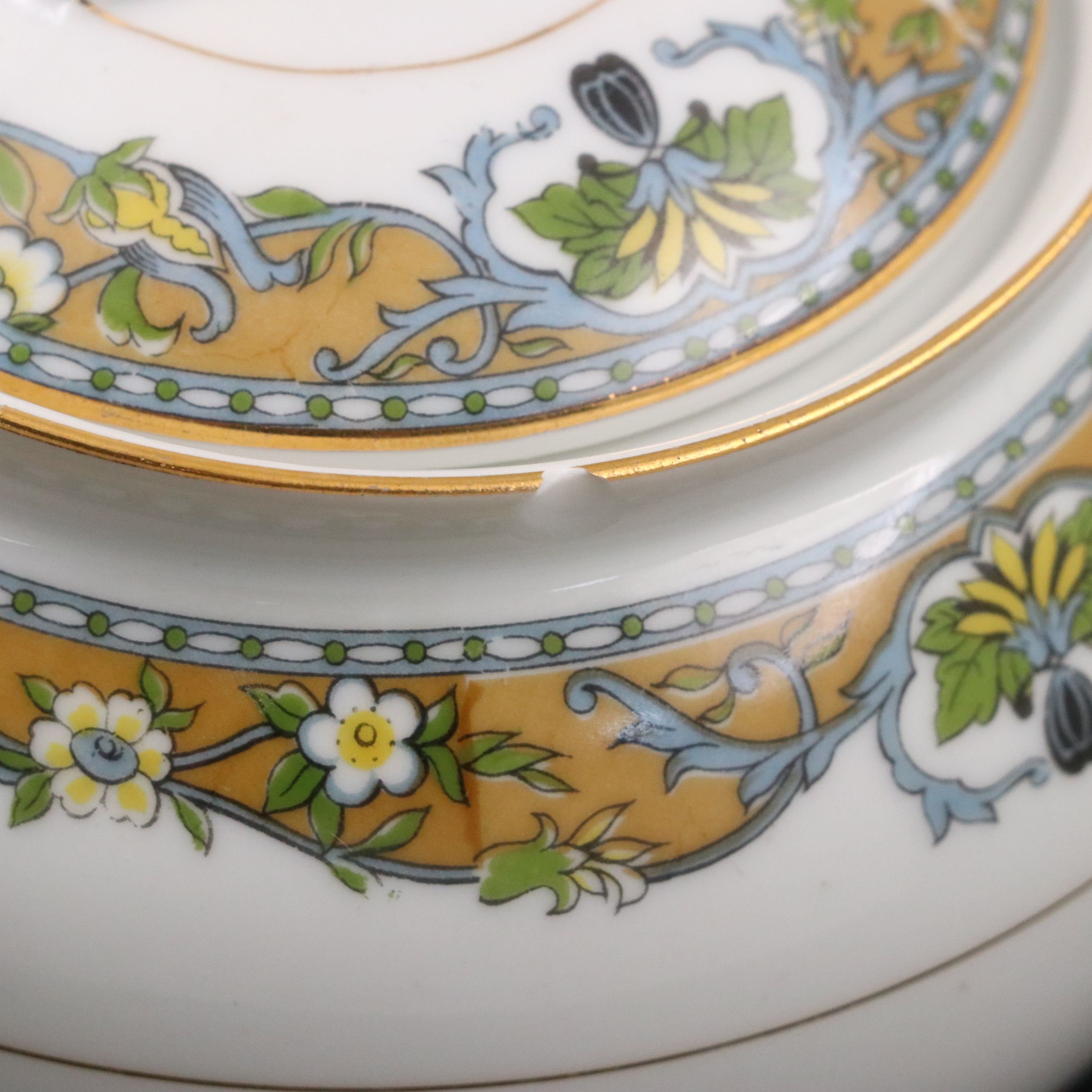 Noritake "Westminster" Japanese Porcelain Dinnerware, Mid to Late 20th Century