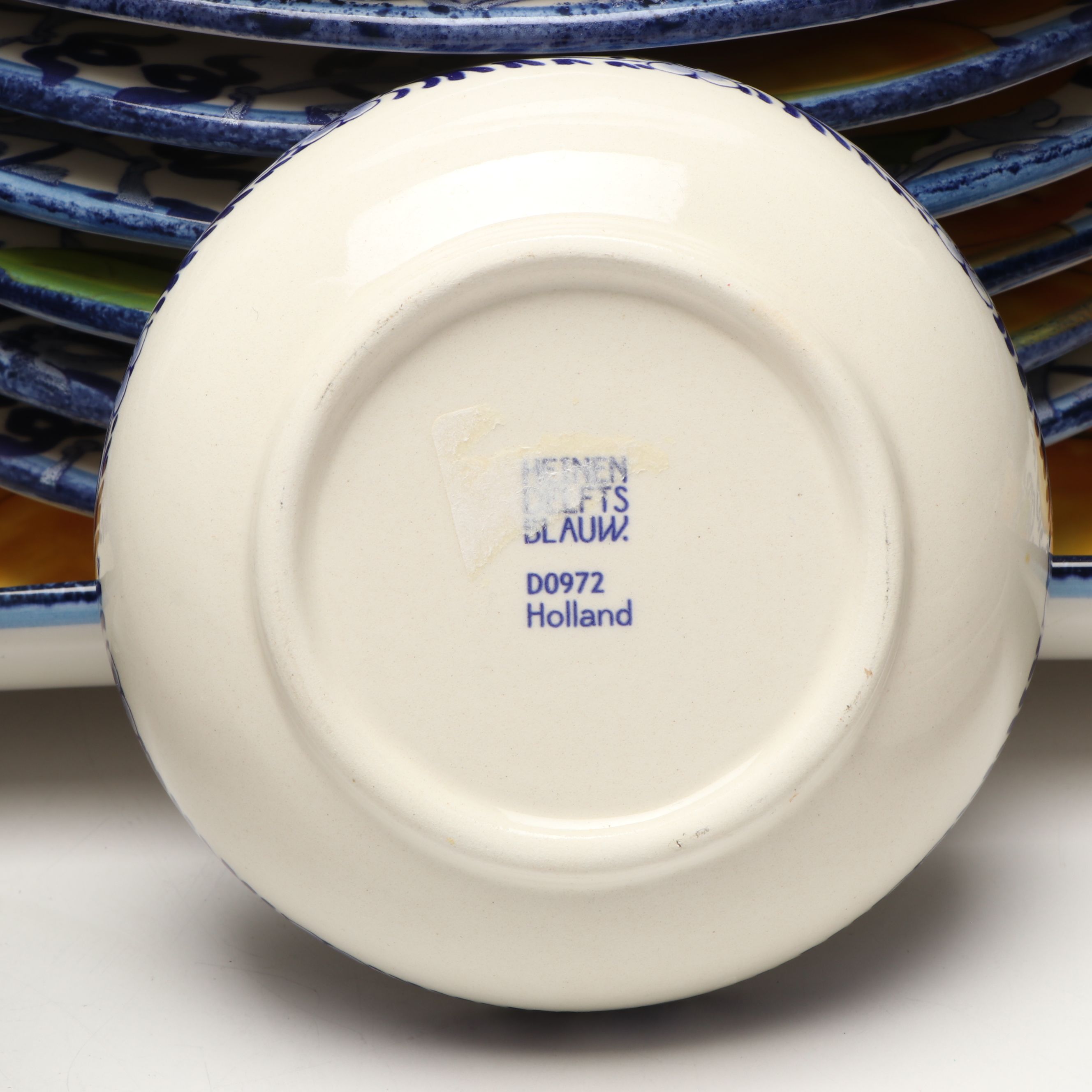 Sur La Table, Williams-Sonoma, and Heinen Delfts Blauw Ceramic Dinnerware