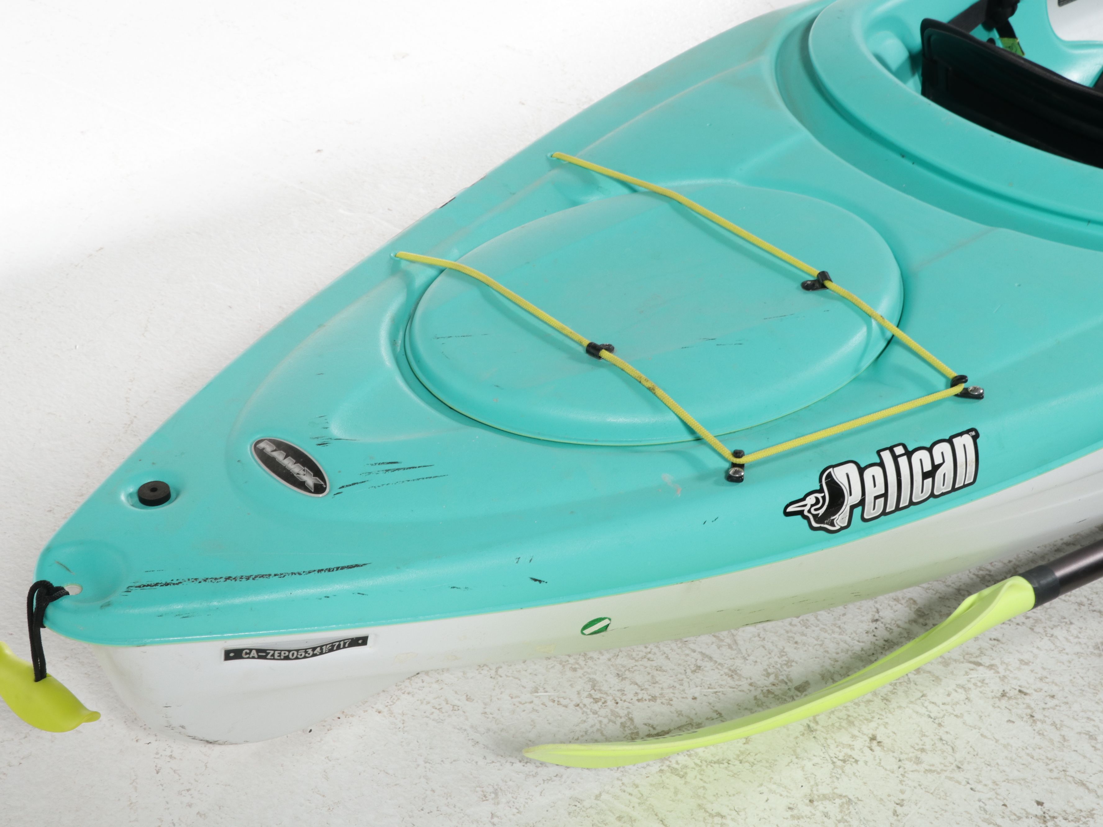 Pelican Trailblazer 100 Blue Kayak with Paddle