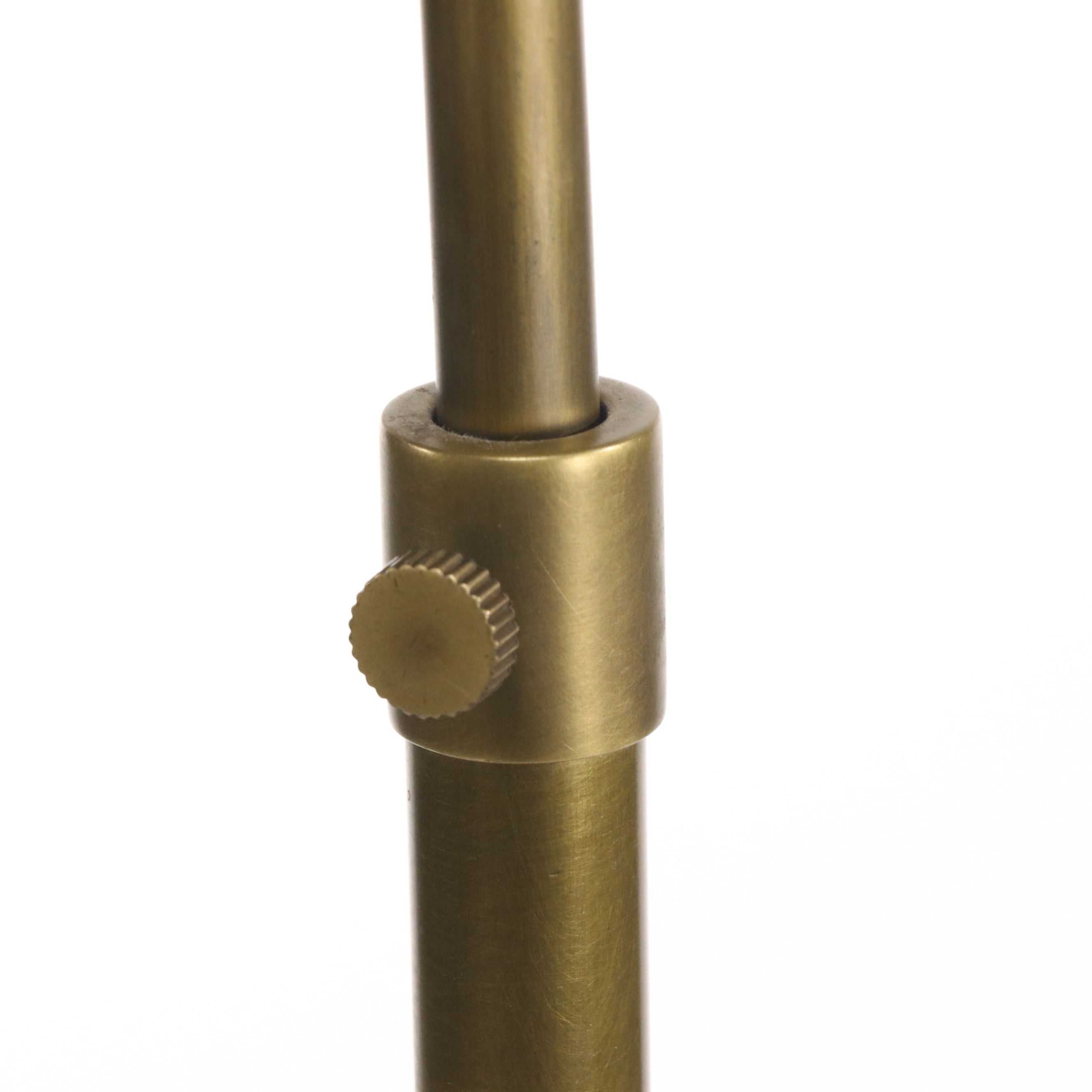 Mid Century Modern Style Brass Floor Lamp