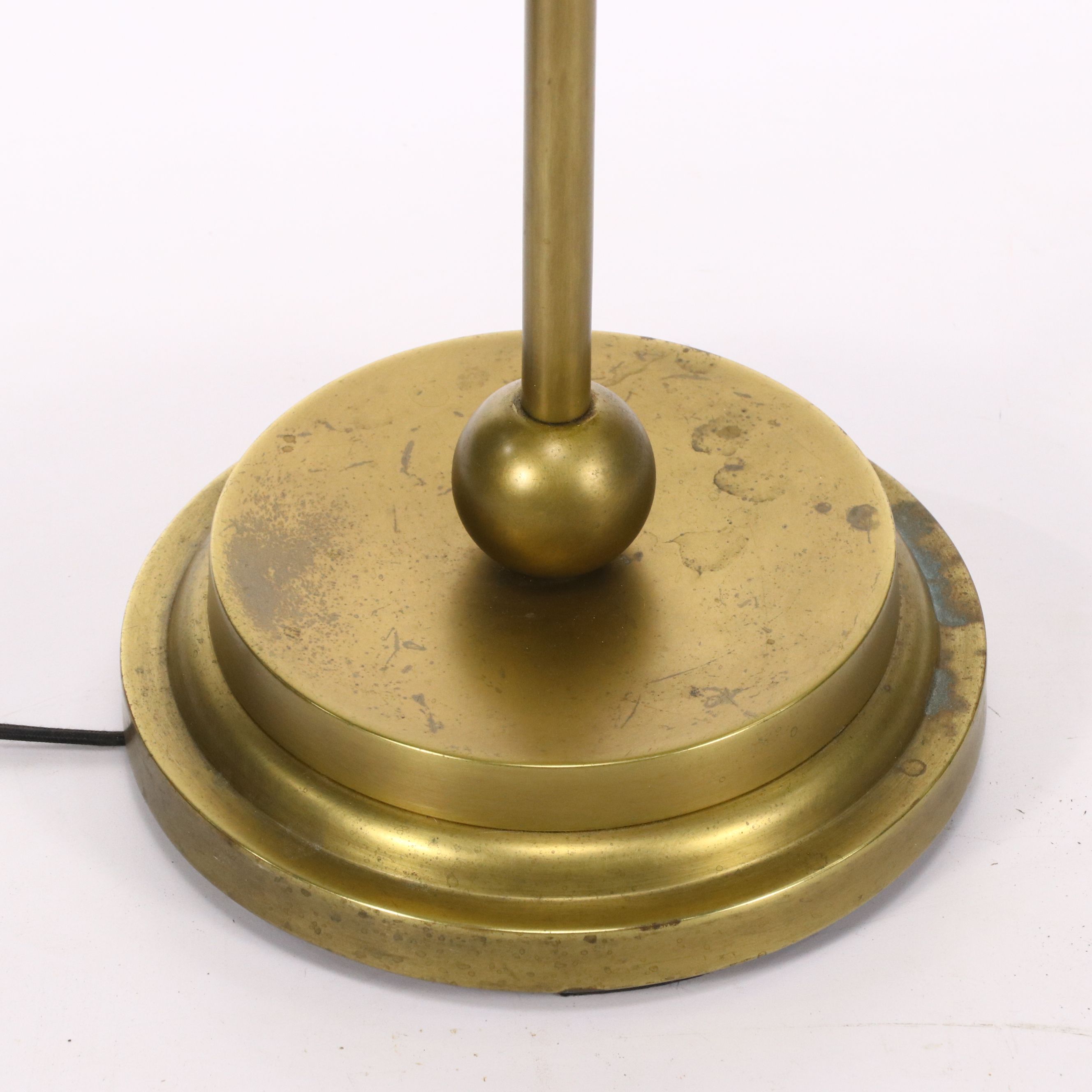 Mid Century Modern Style Brass Floor Lamp