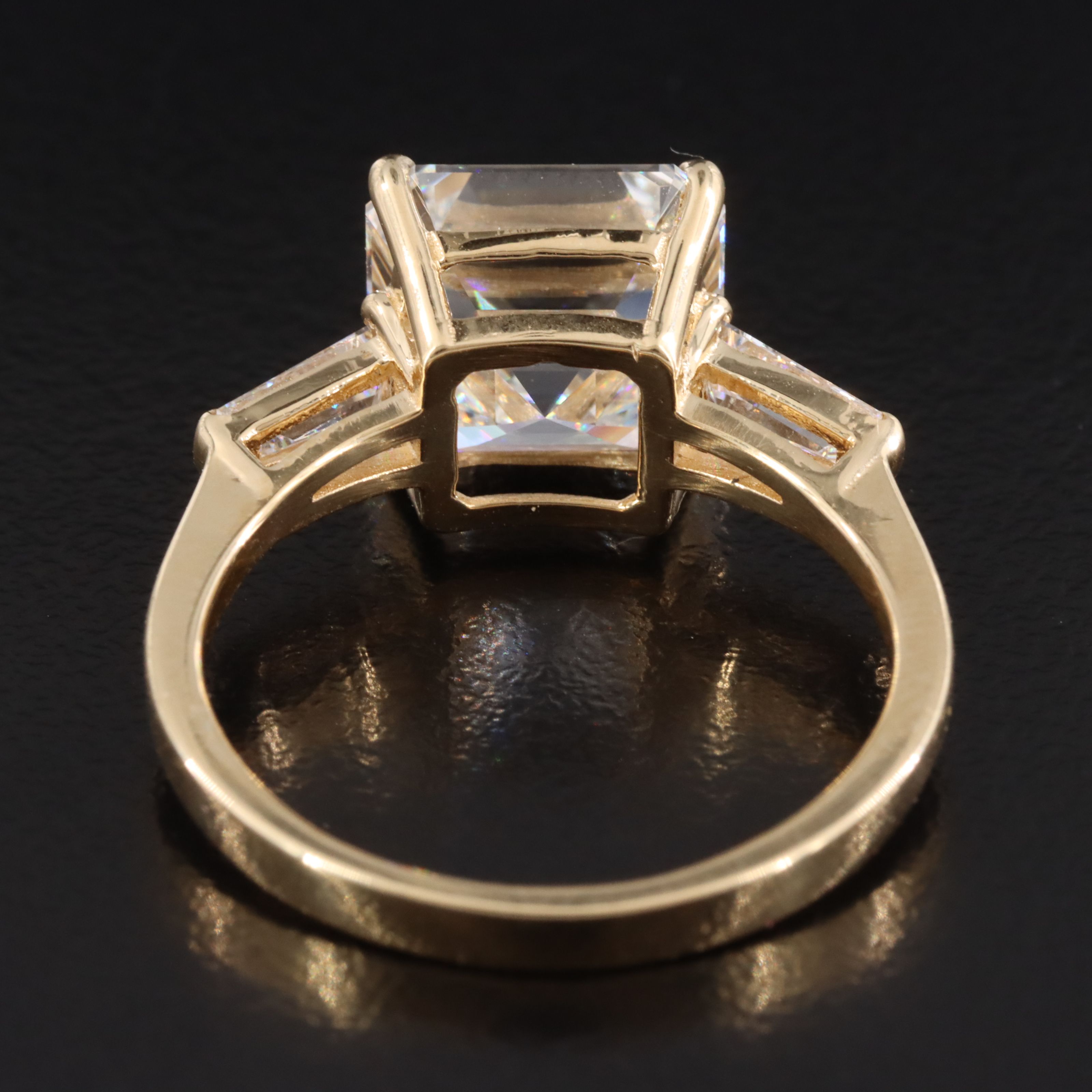 18K 5.66 CTW Lab Grown Diamond Ring with IGI Report