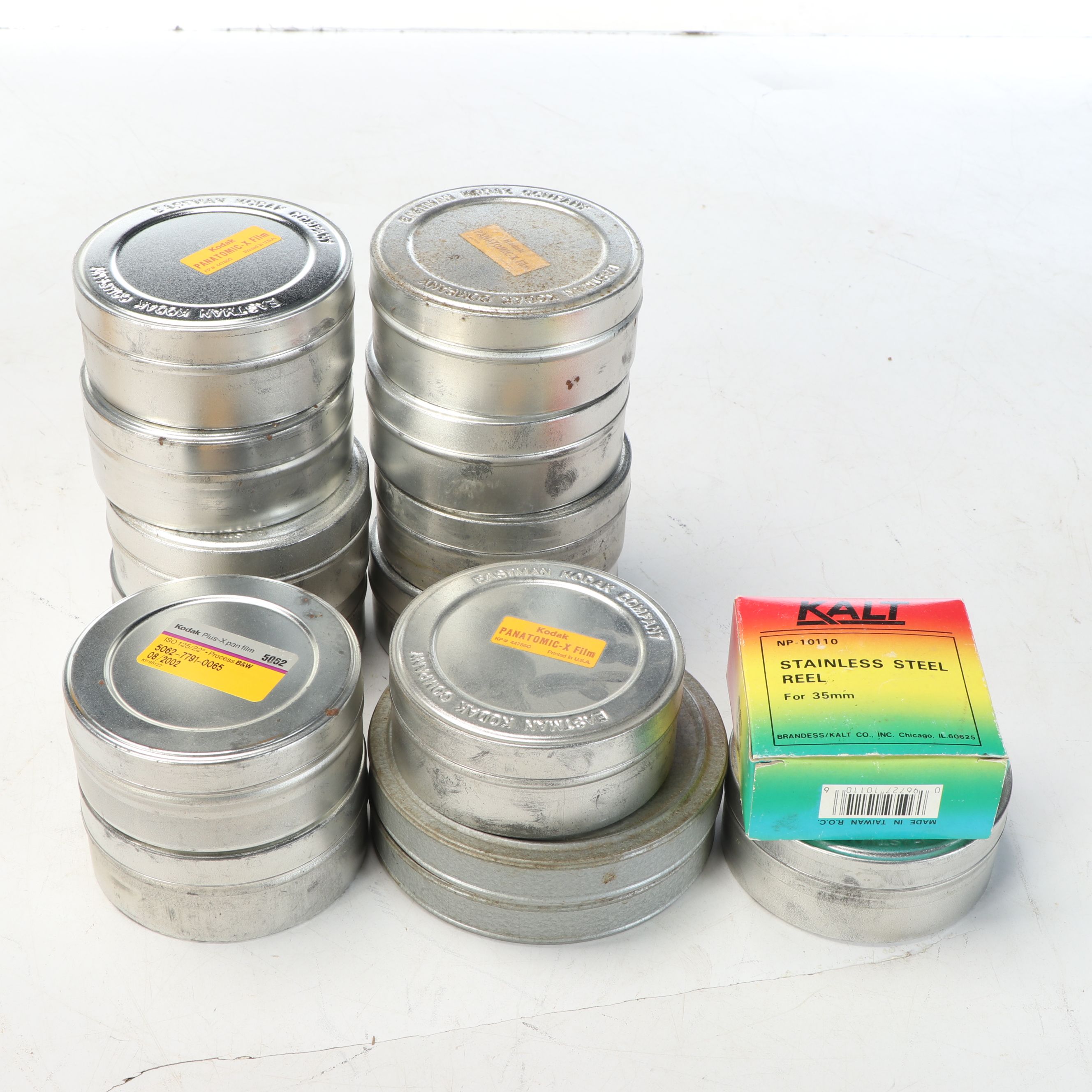 35mm Reels with Film Canisters, Kodak Filters, Polaroid 35mm Processor, More