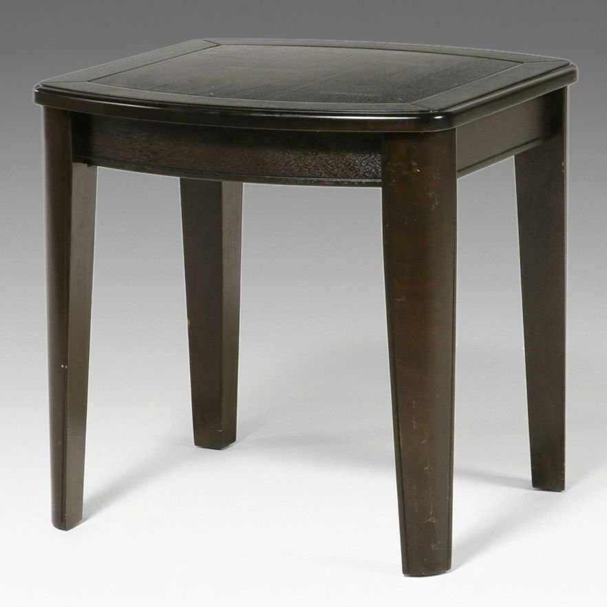Transitional Style Games Table with Reversible Inset Top