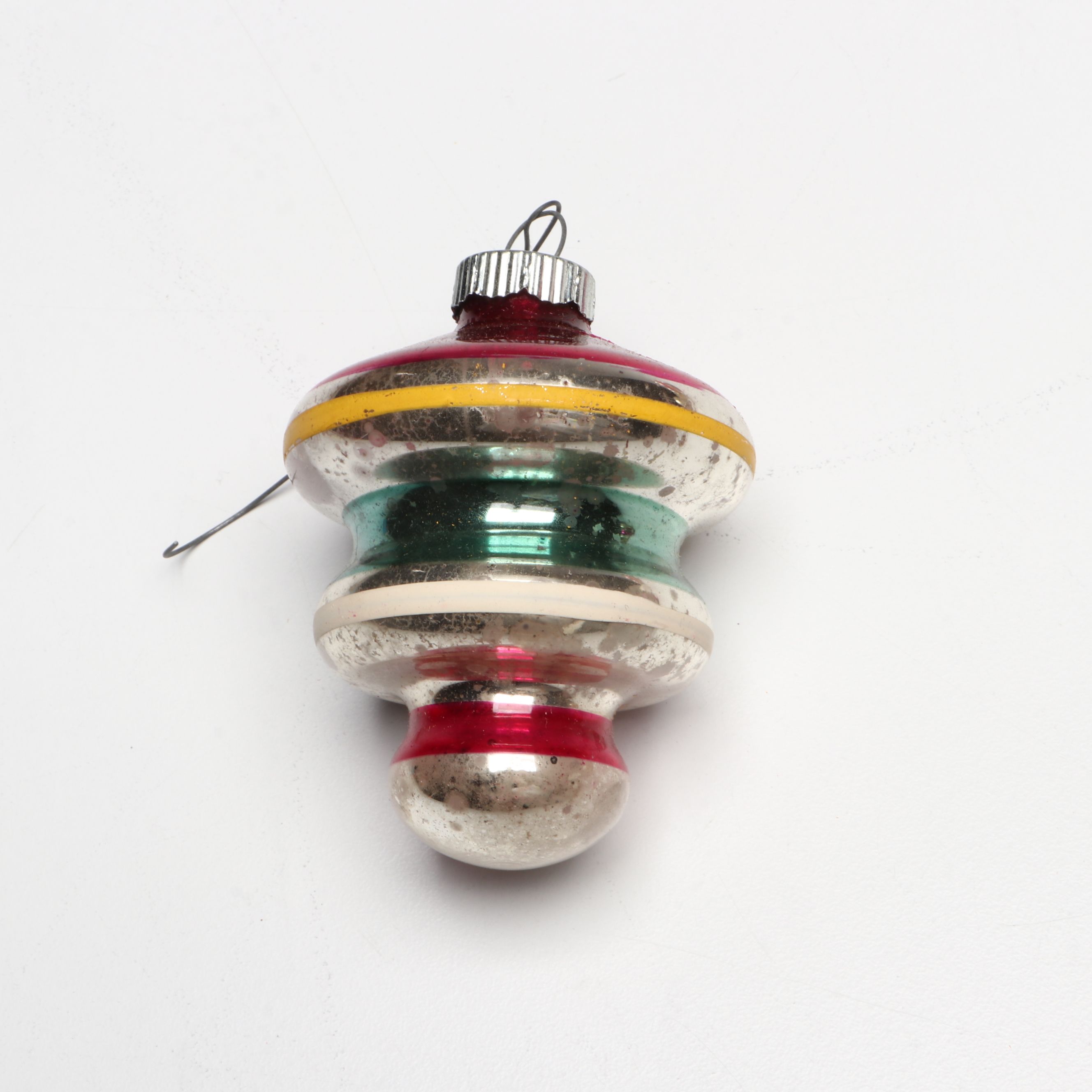 Vintage Shiny Brite and Other Mercury Glass Ornaments, Mid to Late 20th Century