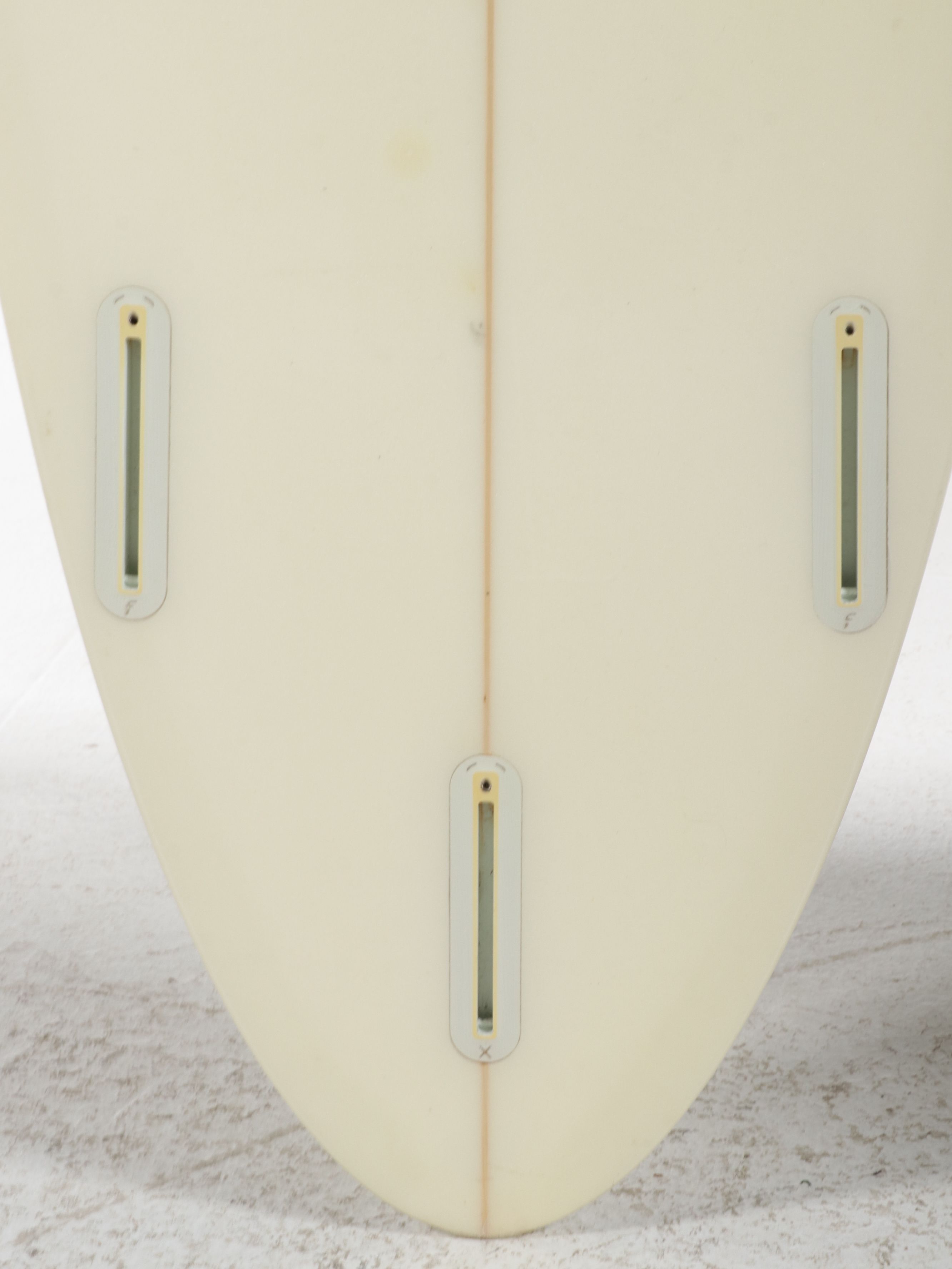 Phase One White Surfboard with Bag