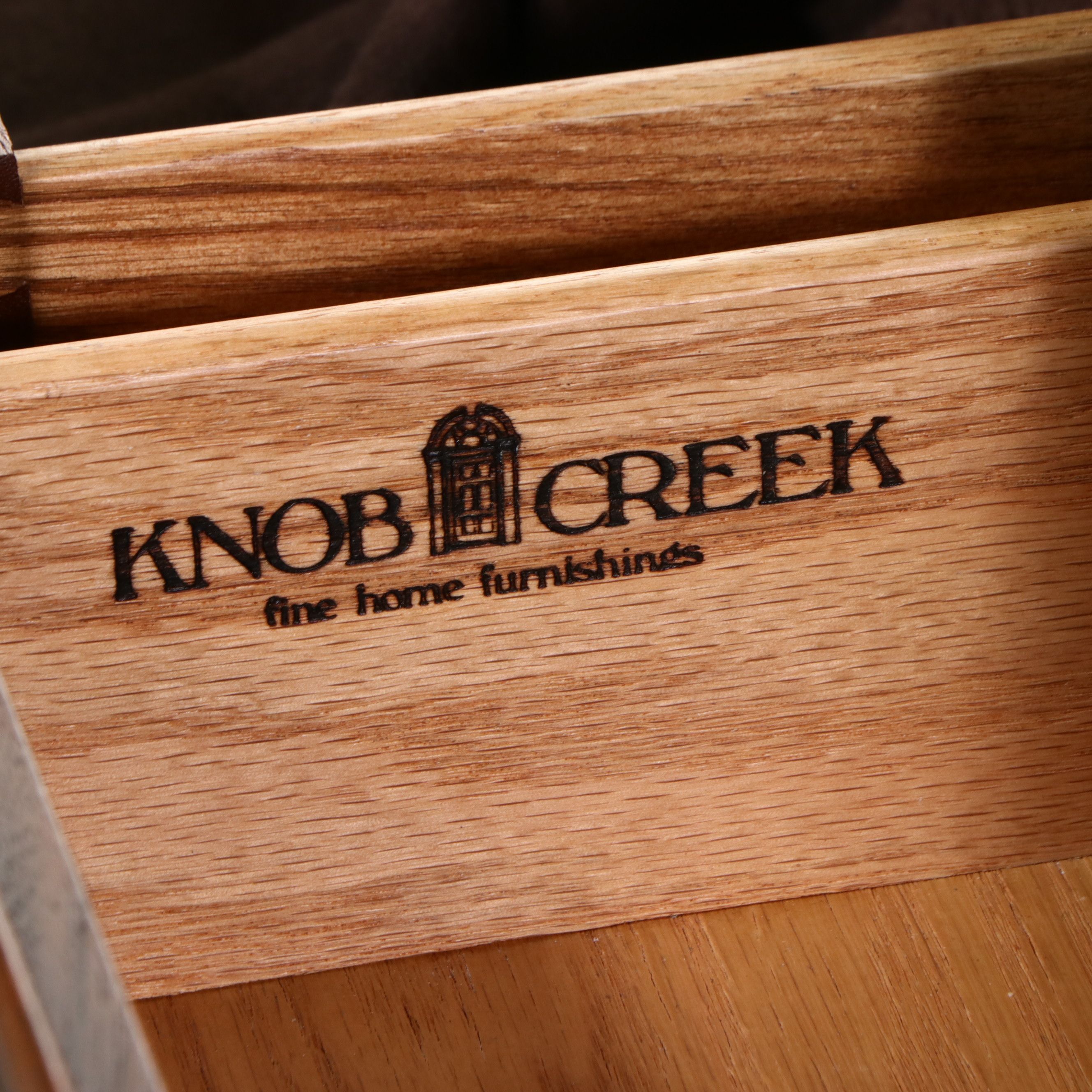 Knob Creek Chippendale Style Mahogany Breakfront China Cabinet