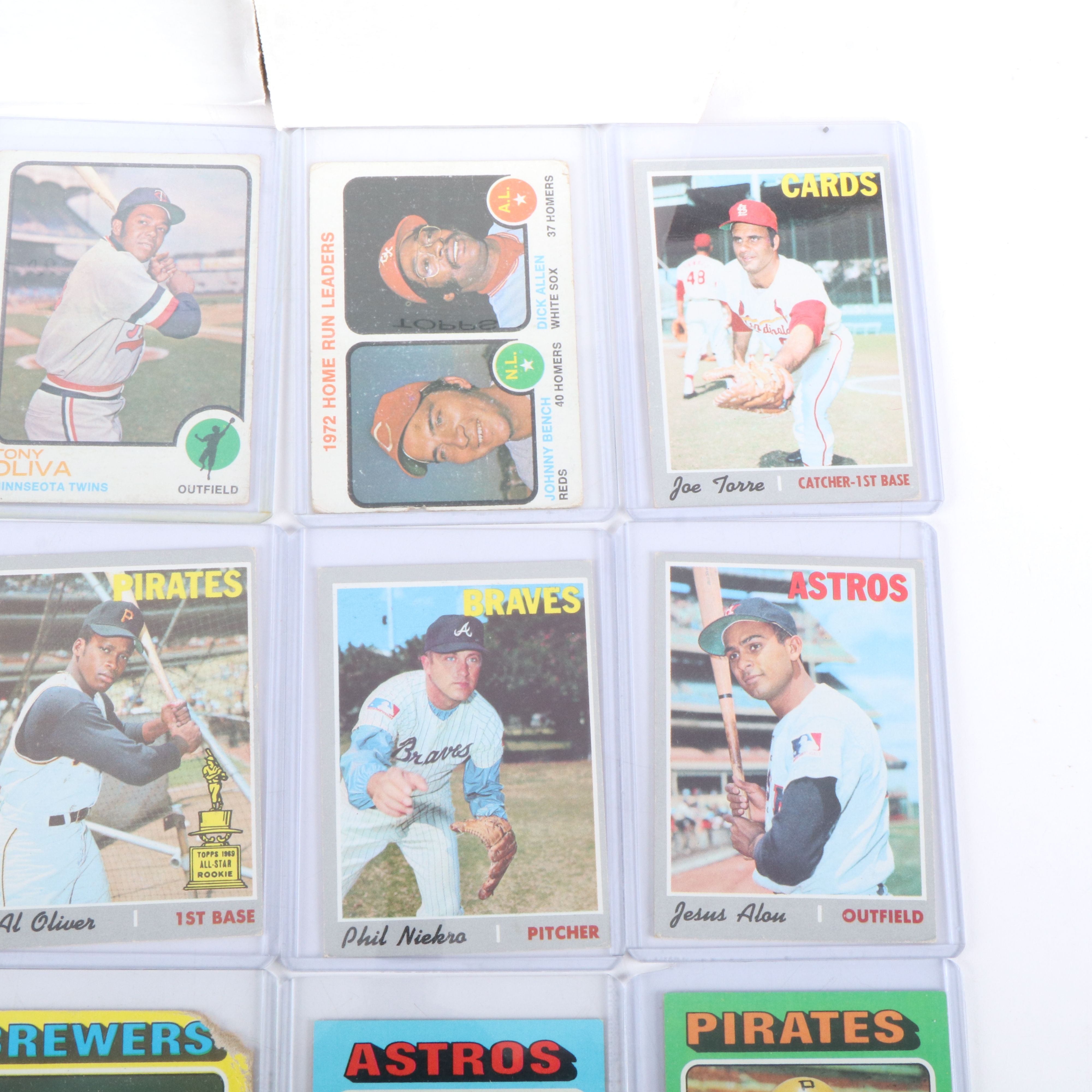 247 Topps Baseball Cards from 1970, 1973, and 1975