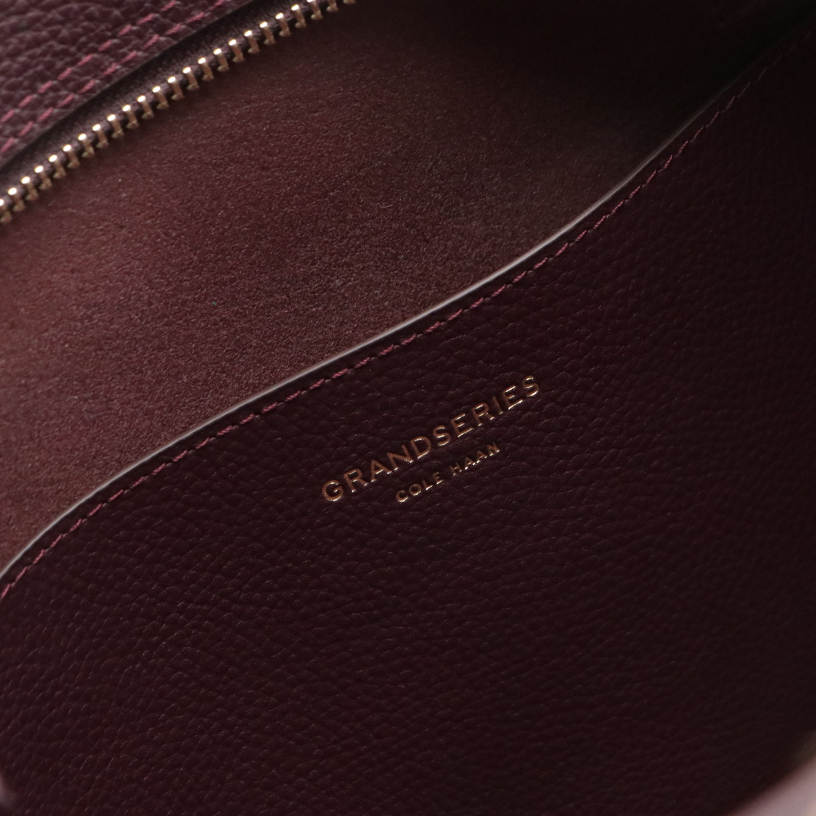 Leather East West Shopper Tote Bags from Cole Haan and Dooney & Bourke, W/ Tags