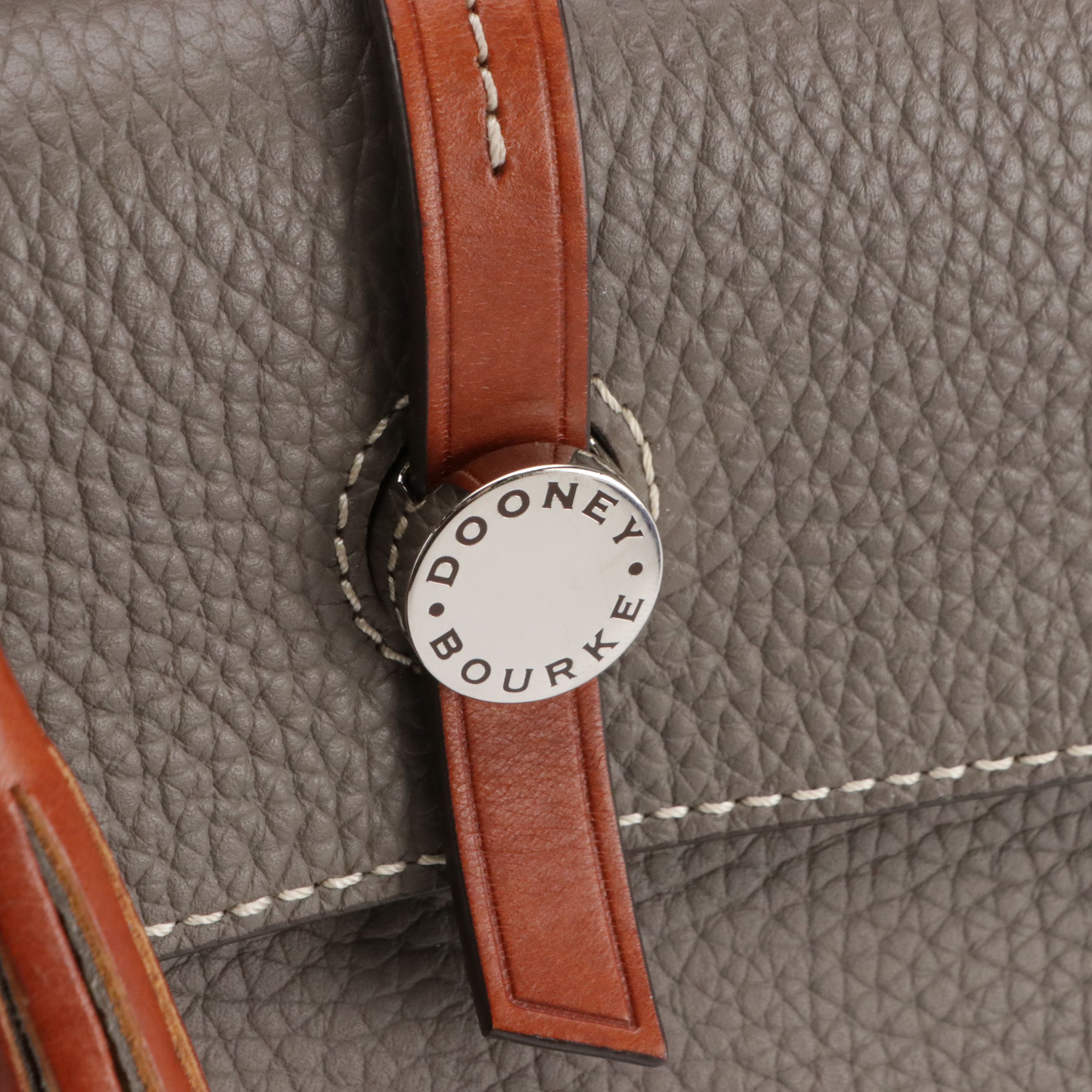 Leather East West Shopper Tote Bags from Cole Haan and Dooney & Bourke, W/ Tags