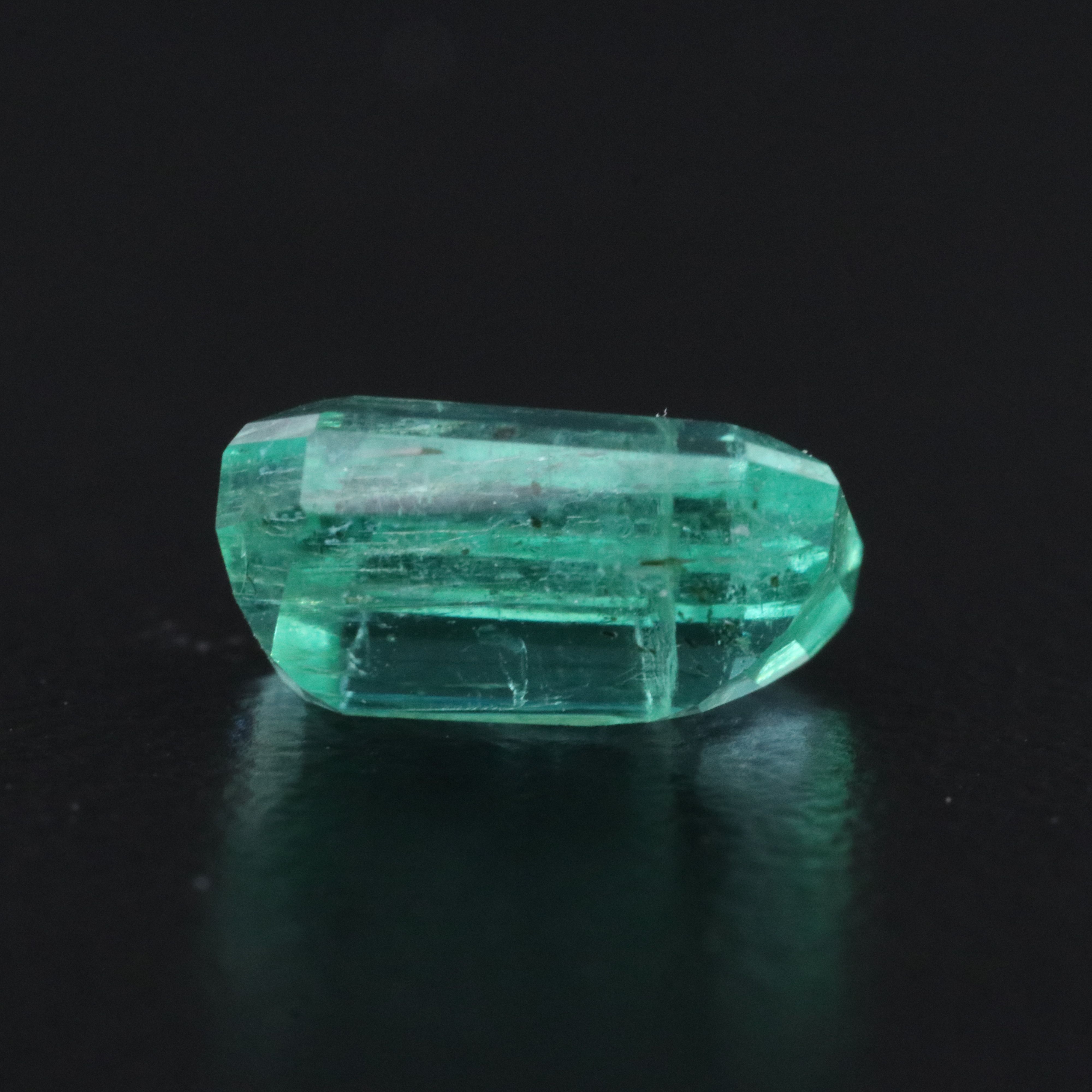 Loose 2.53 CT Zambian Emerald with GIA Report