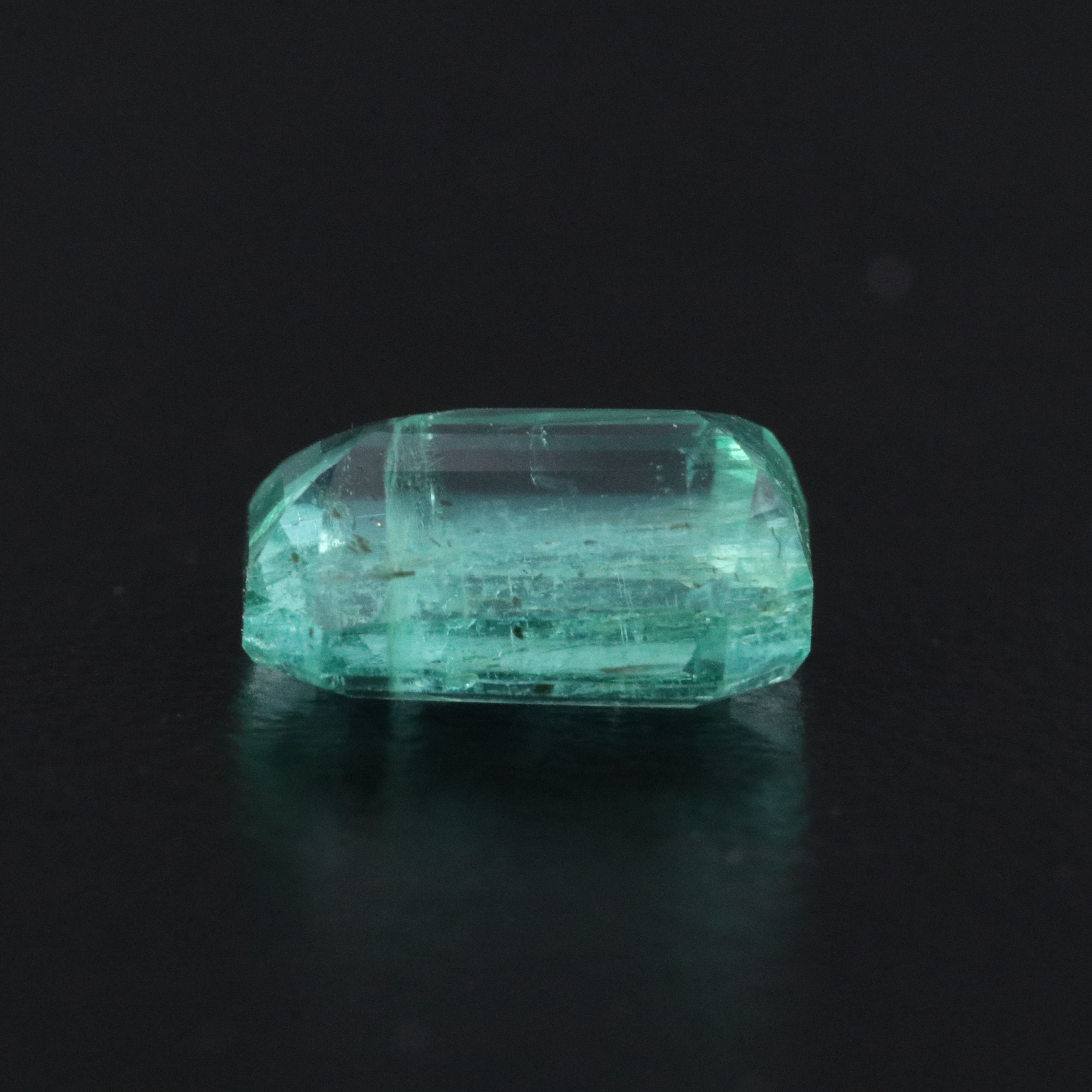 Loose 2.53 CT Zambian Emerald with GIA Report
