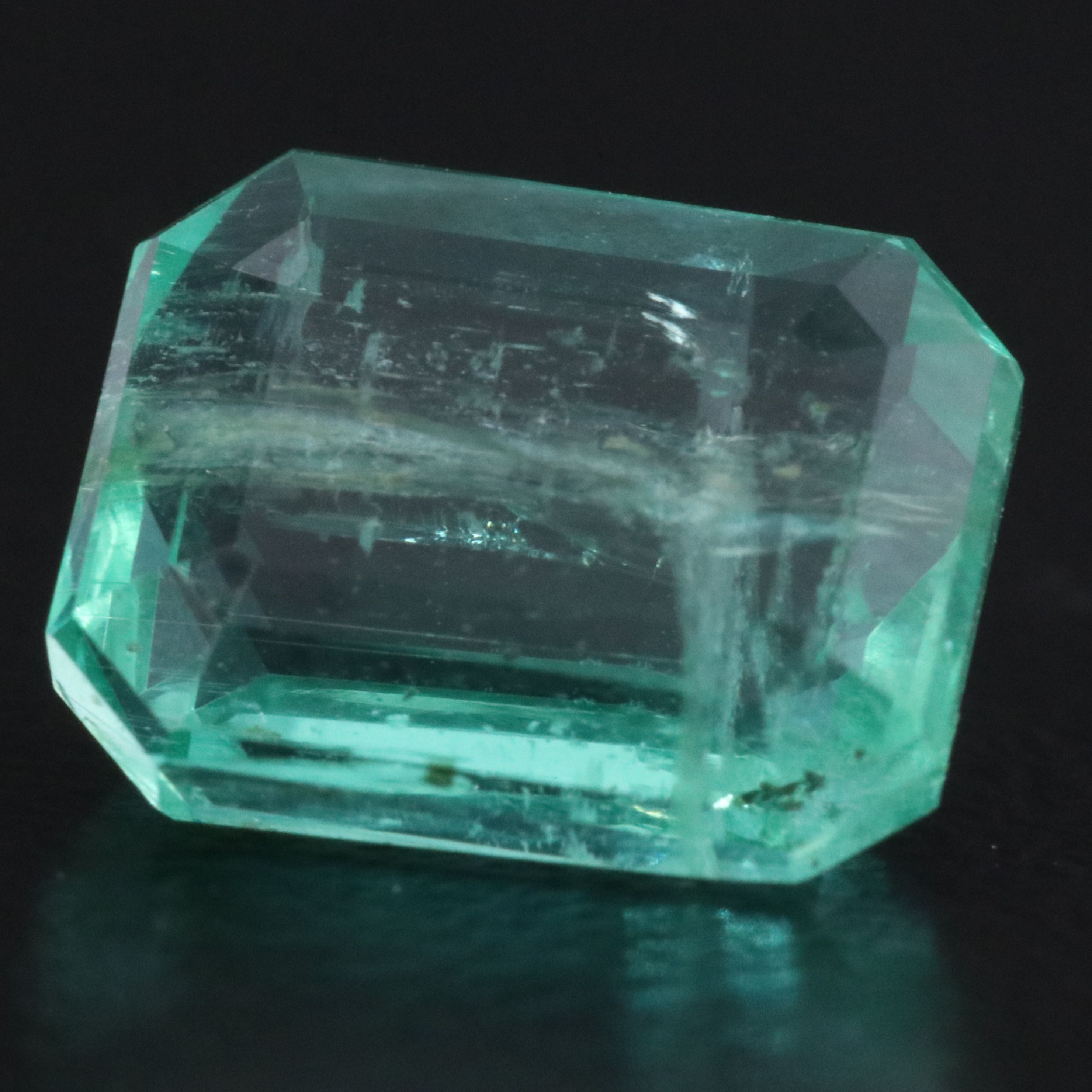 Loose 2.53 CT Zambian Emerald with GIA Report