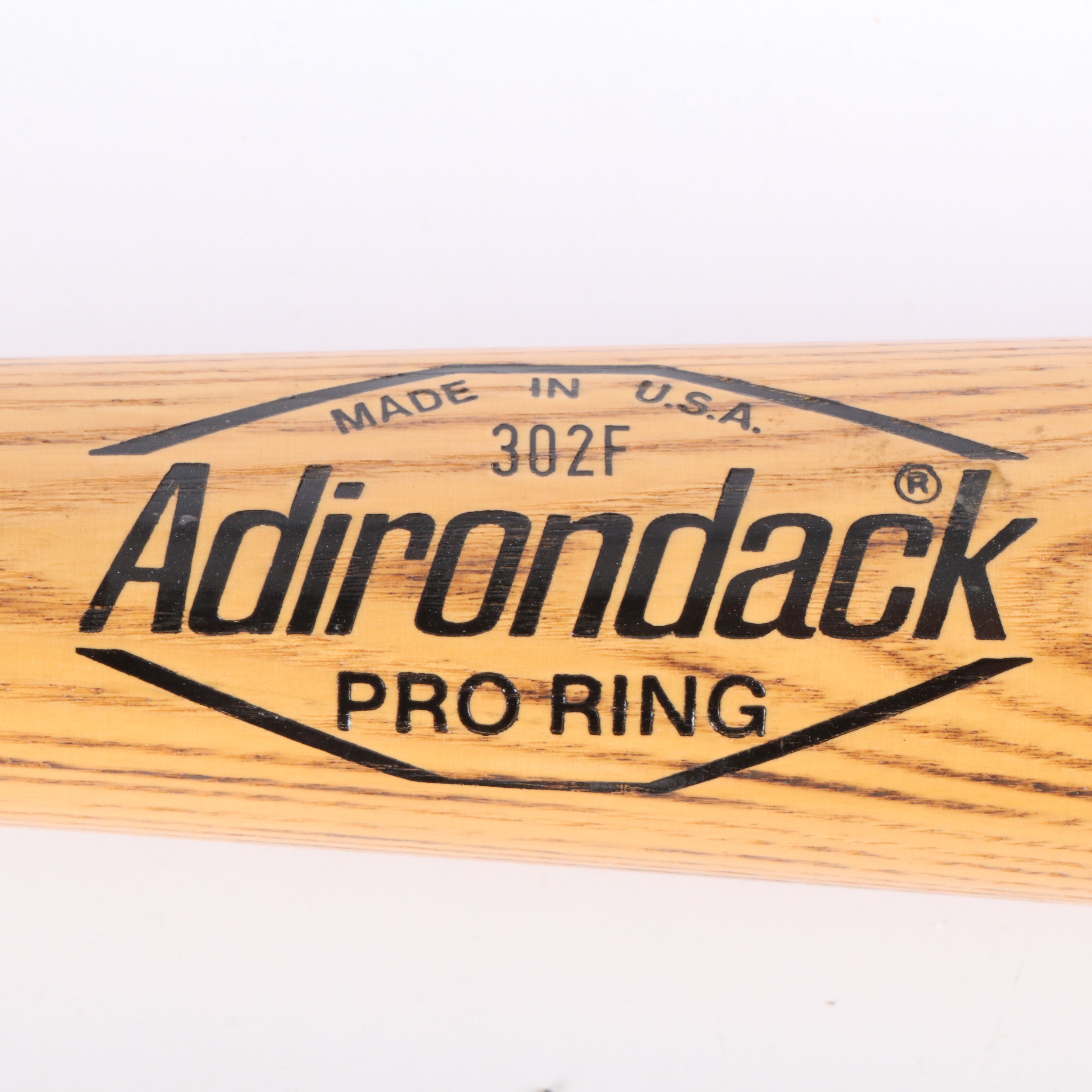 Robin Yount HOF Milwaukee Brewers Signed Adirondack Baseball Bat
